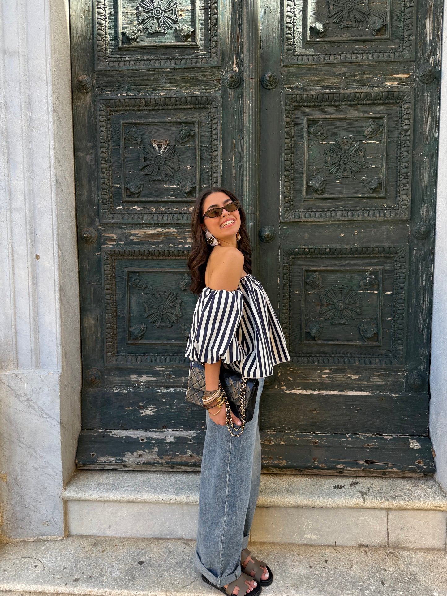 TOP « MAUD » BLANC