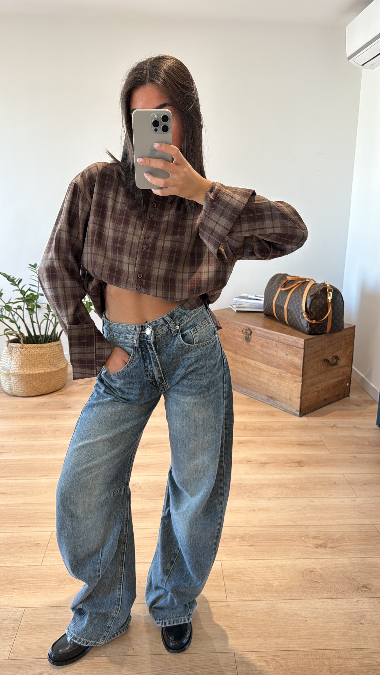 Jean “MILA” coupe droite, taille haute