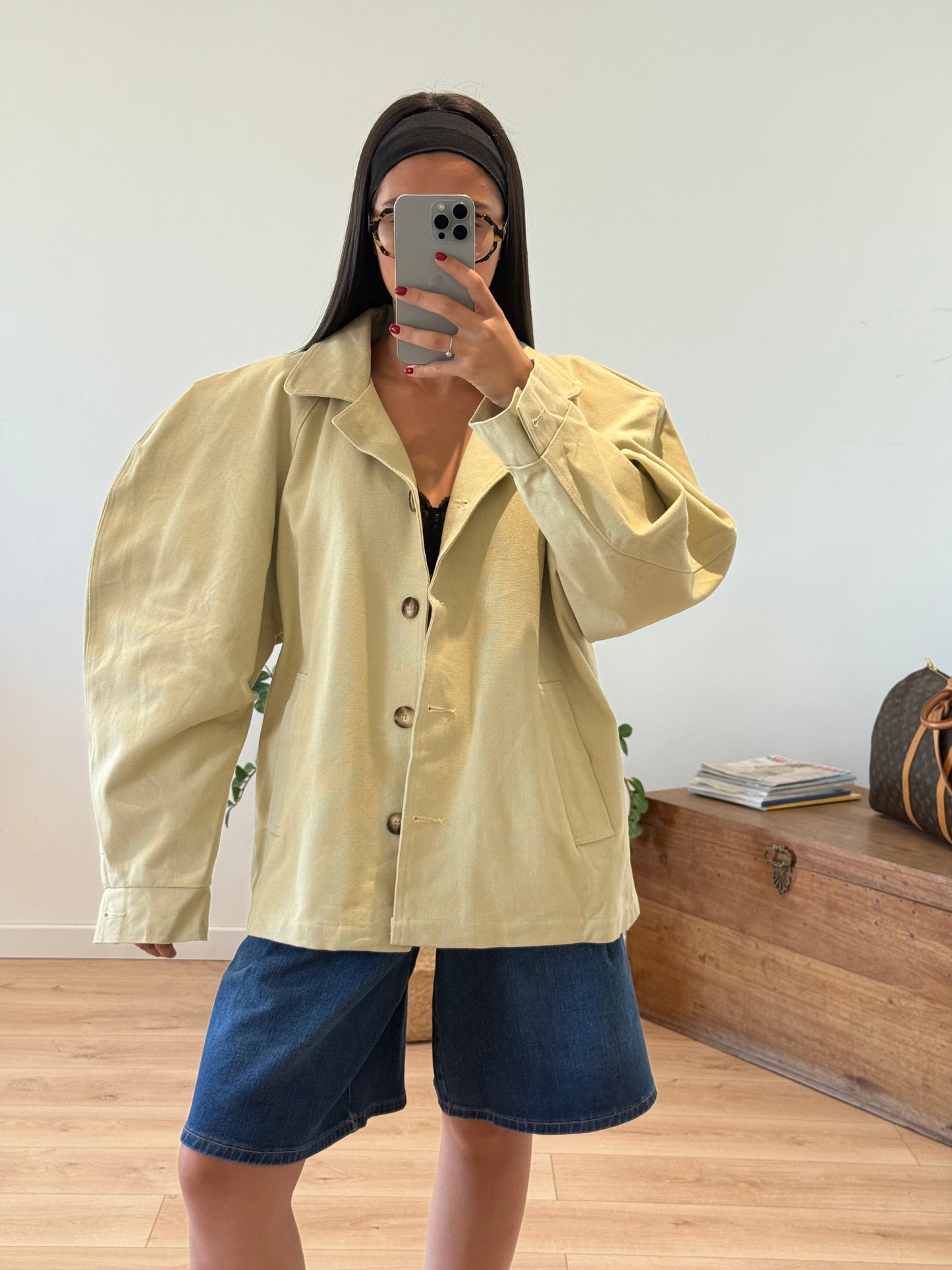 VESTE "BOYFRIEND" - BEIGE