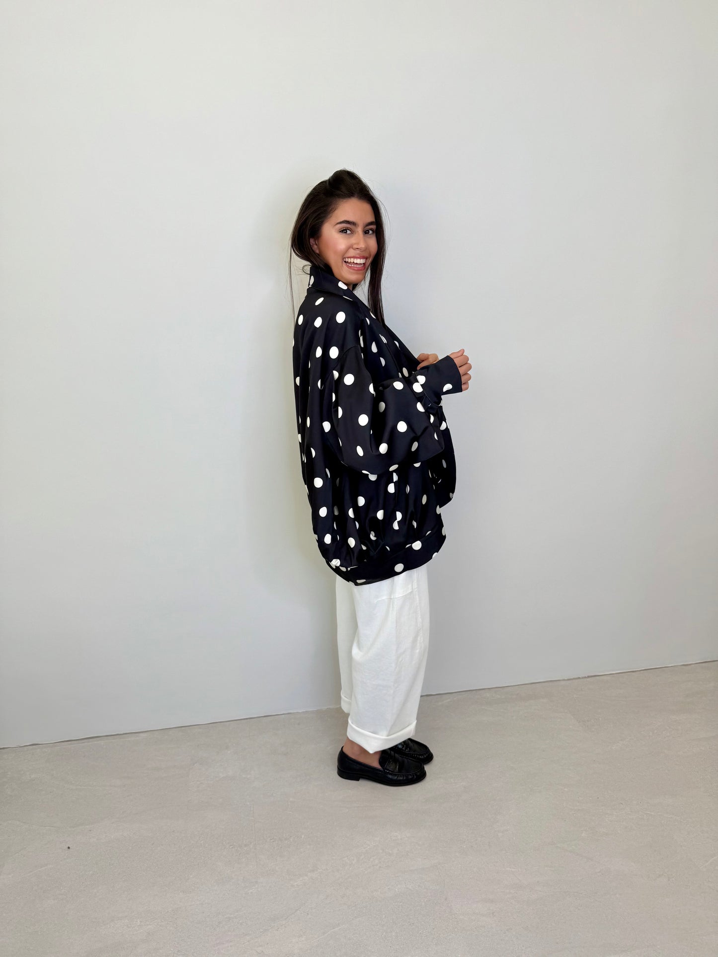 VESTE "MAIA" À POIDS BLANC