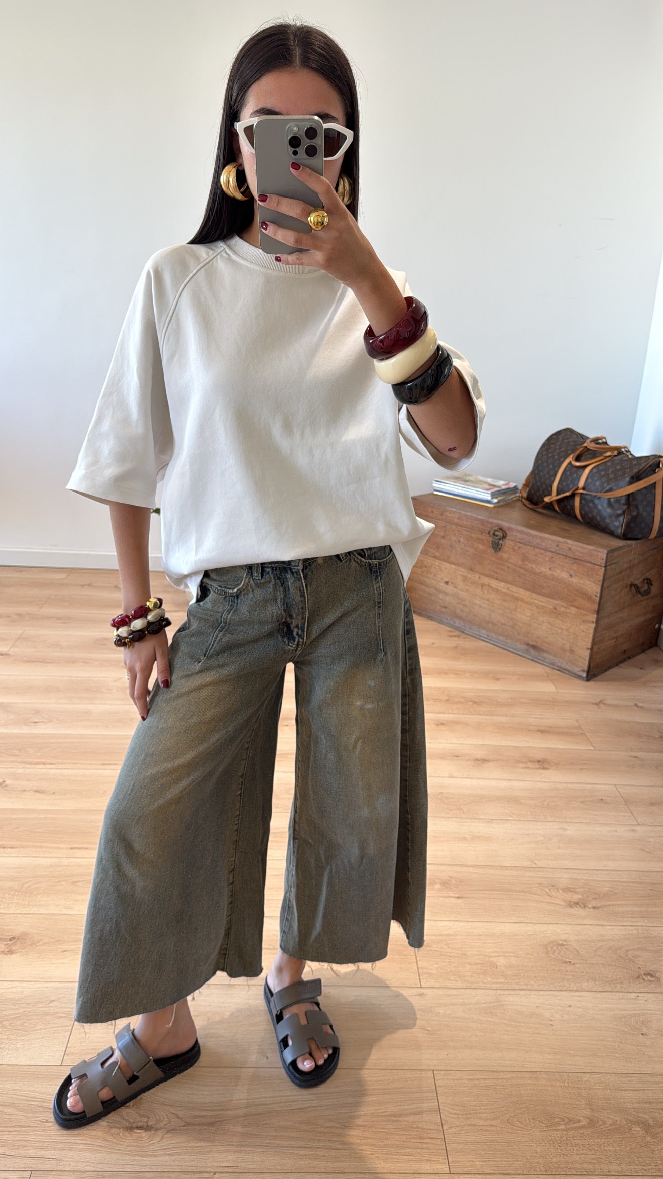 JEAN 7/8 "TANIA" - DENIM DÉLAVÉ