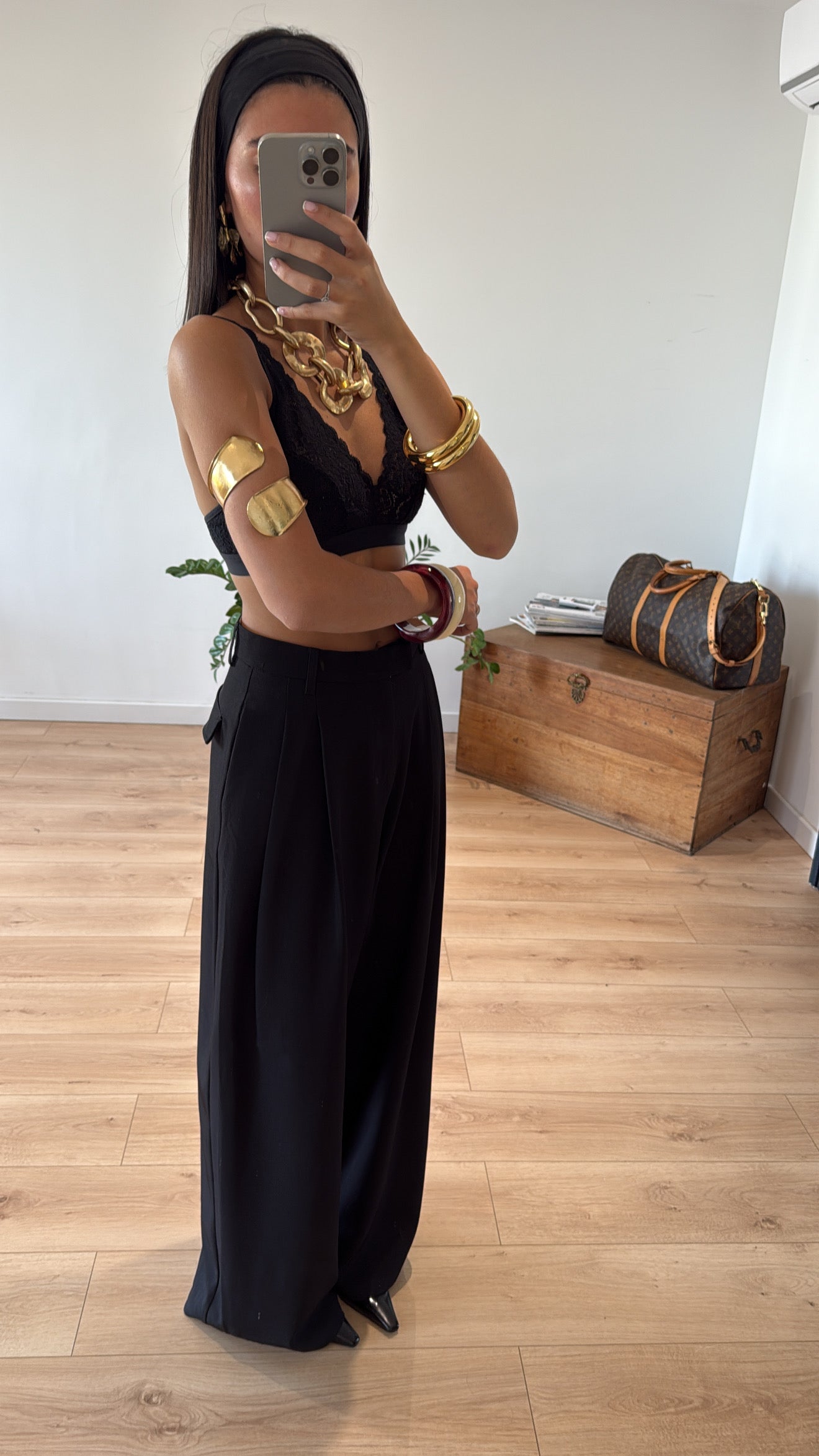 Pantalon noir « césar »