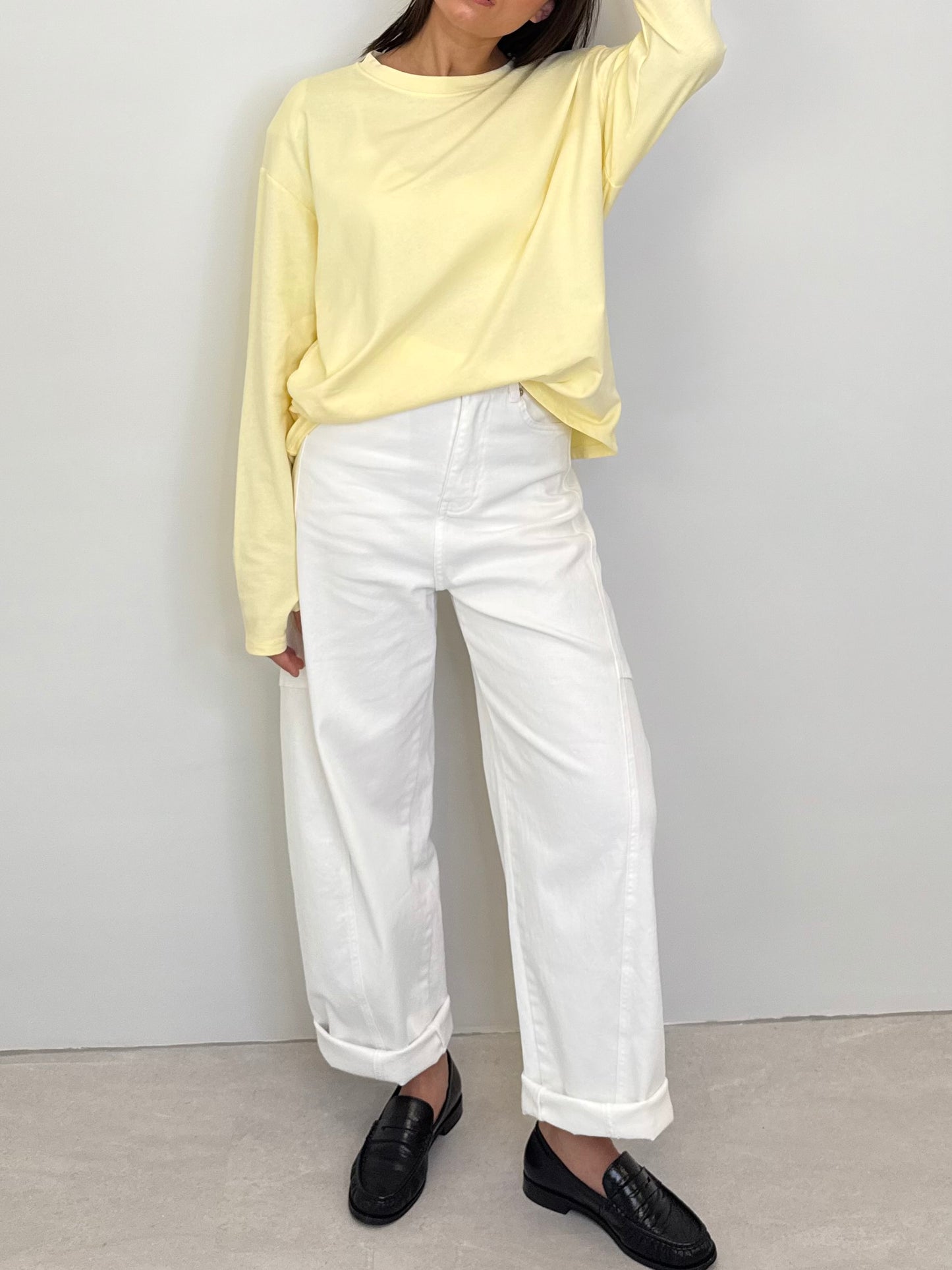 T-SHIRT "FAUSTINE" JAUNE