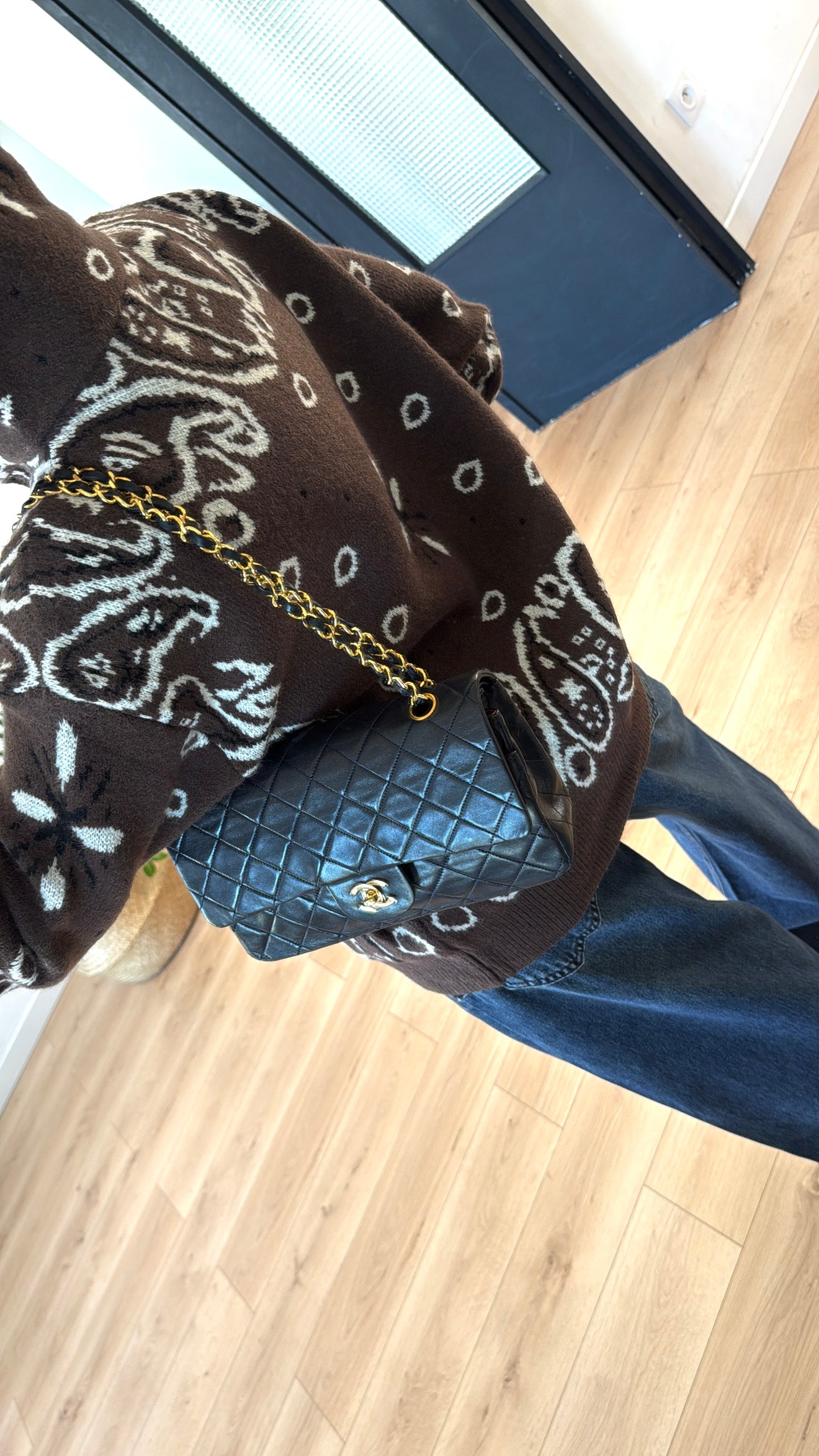 GILET CHOCOLAT "NOA"