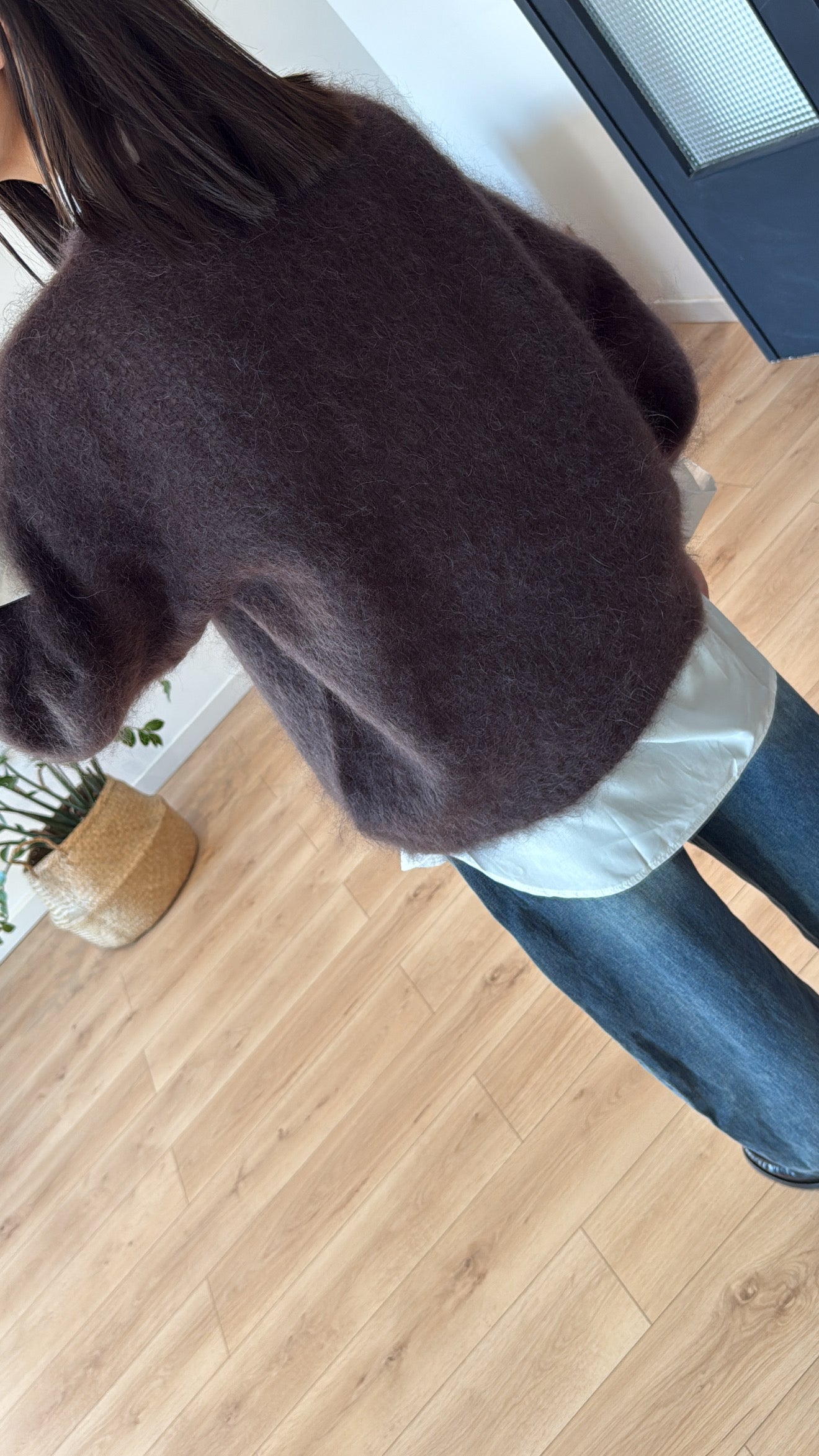 Pull Mohair Chocolat