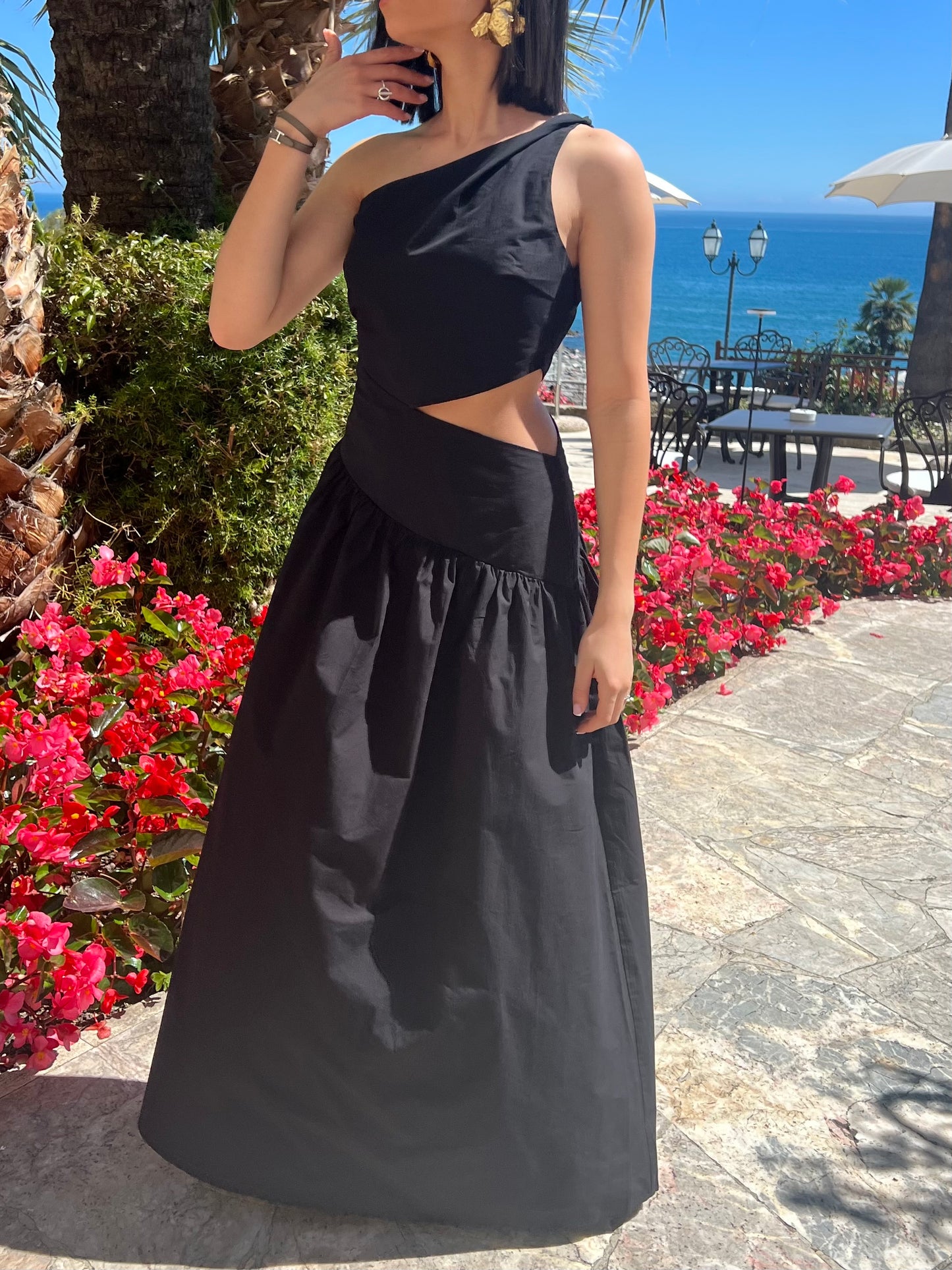 ROBE "GARANCE" NOIRE