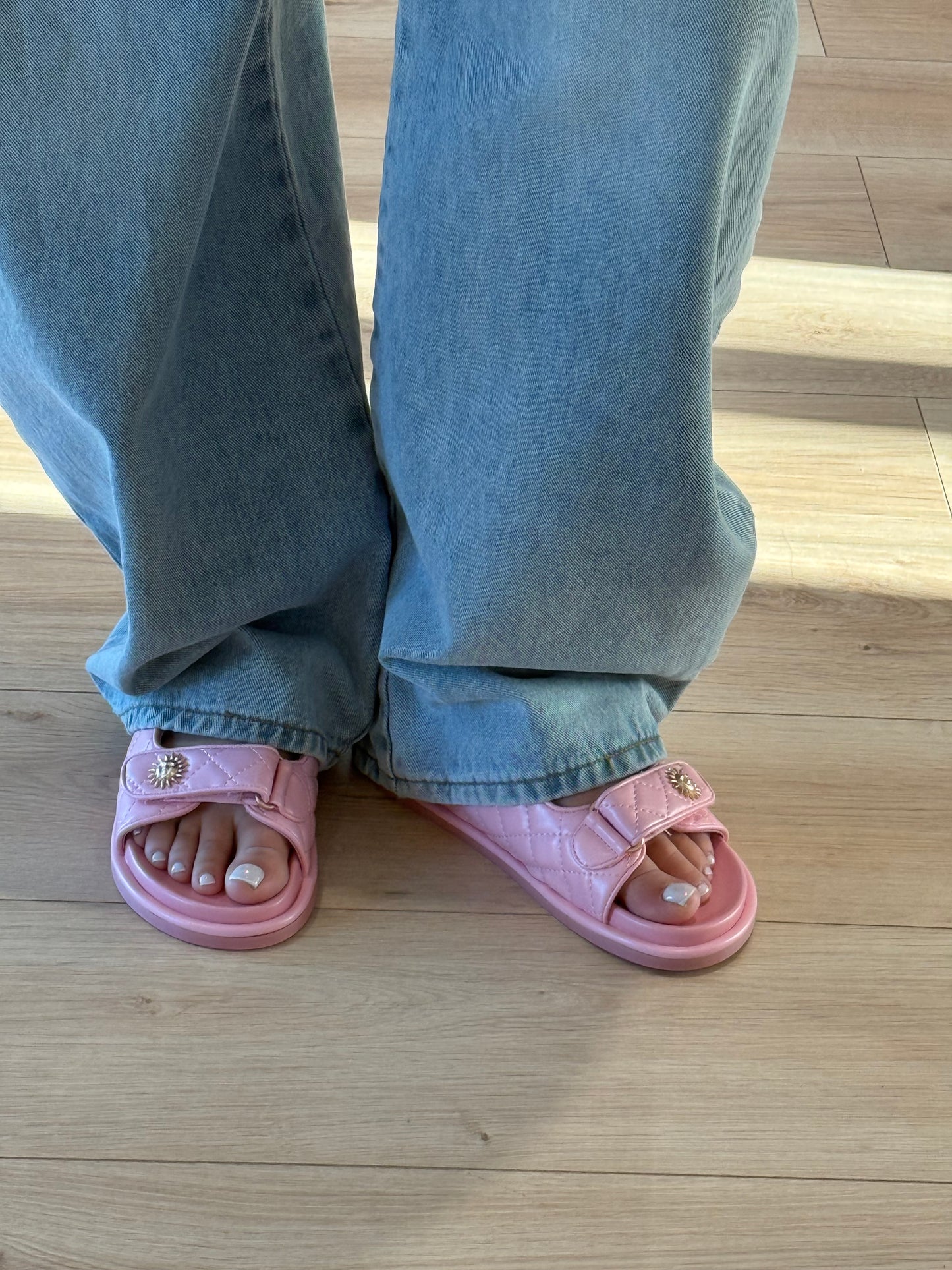 SANDALES « CORALIE » ROSE