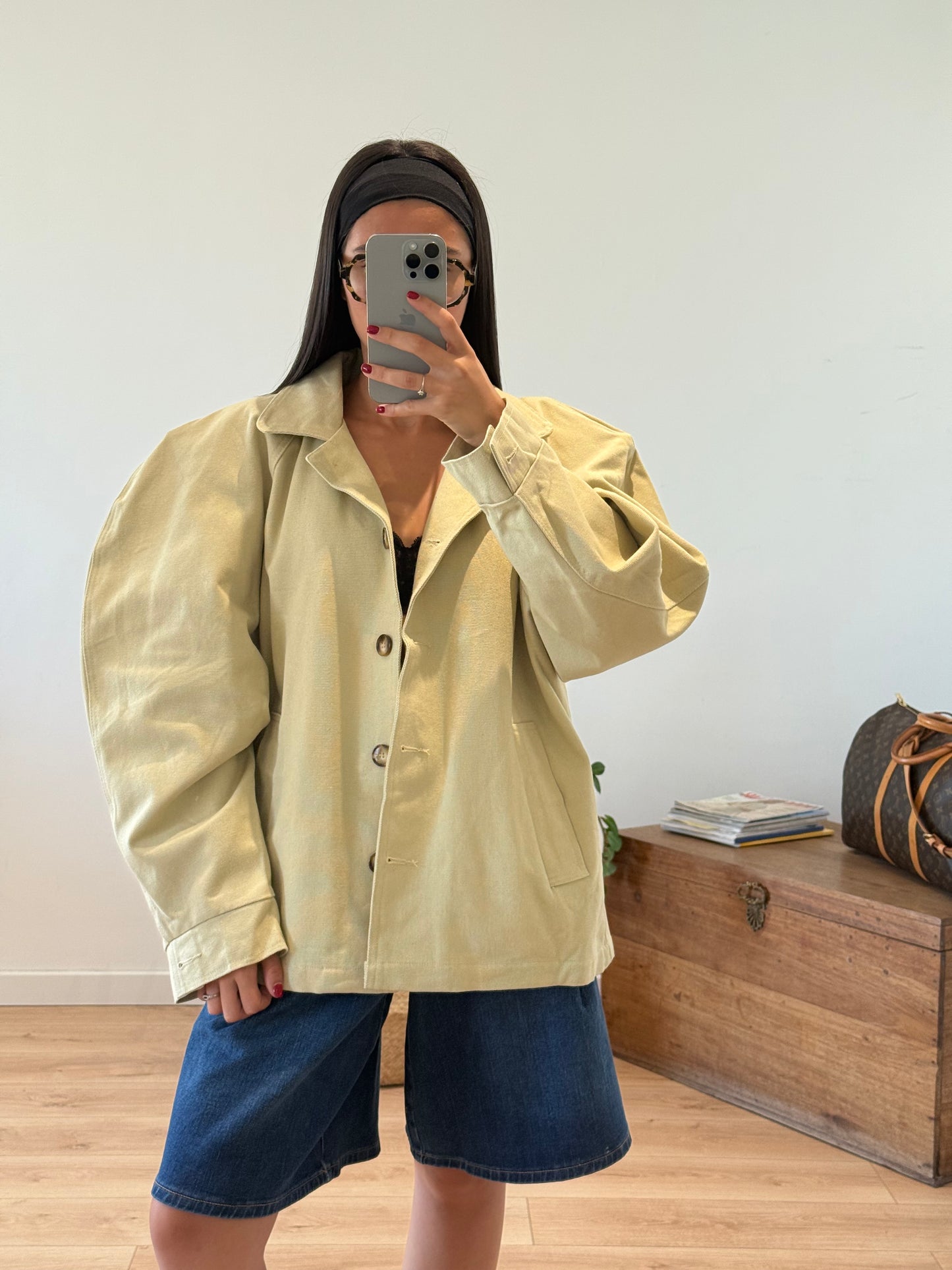 VESTE "BOYFRIEND" - BEIGE
