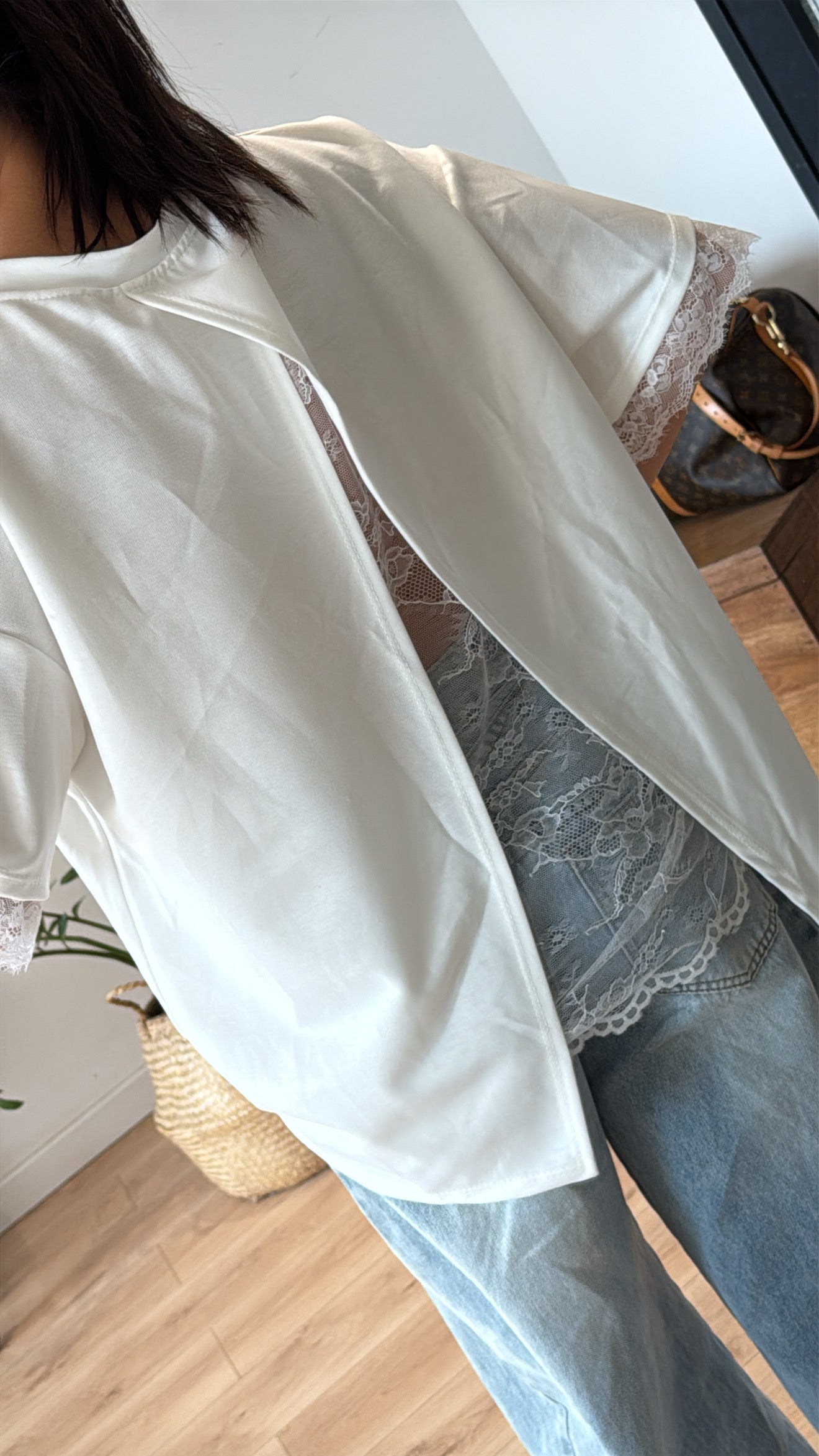 T-SHIRT BLANC «MELINA »