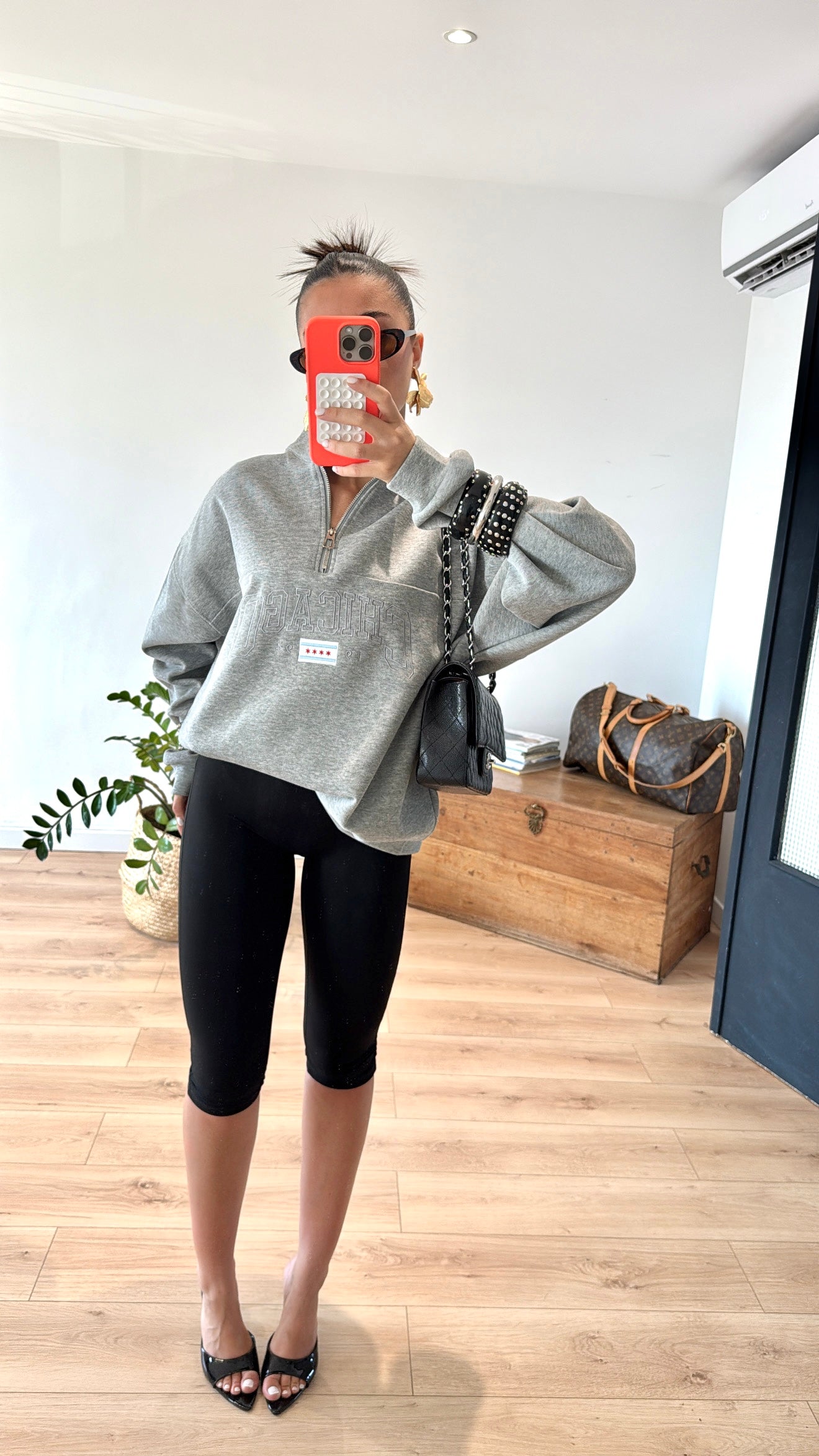 SWEAT "ISABEAU" GRIS