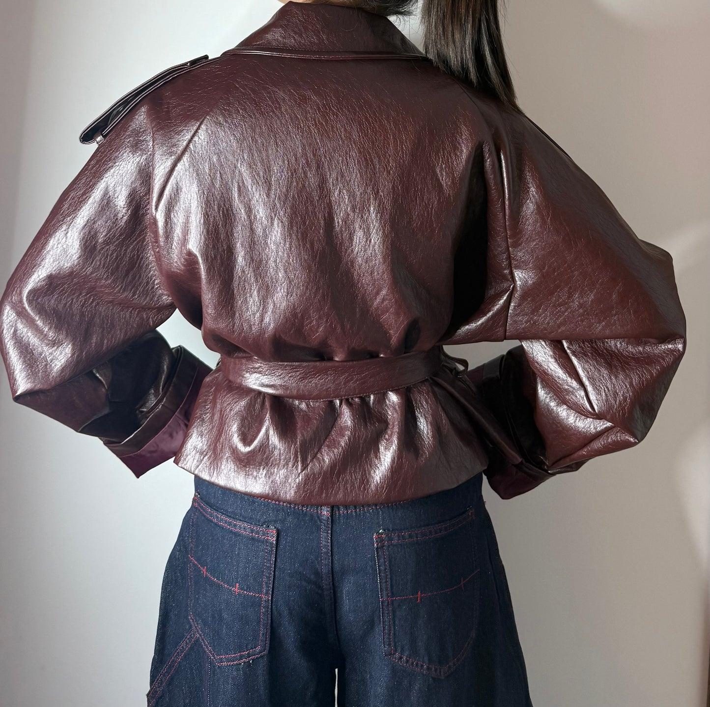 Veste "Lesia" BORDEAUX