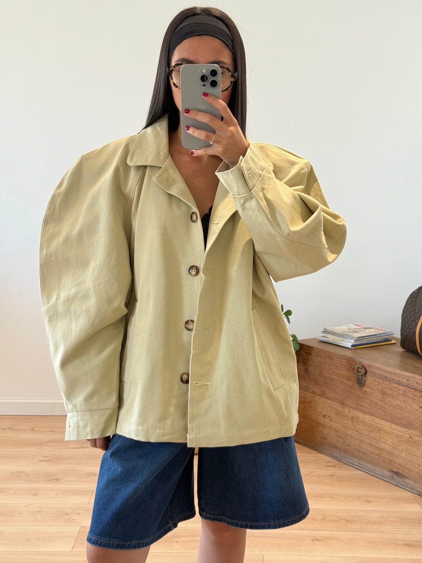 VESTE "BOYFRIEND" - BEIGE