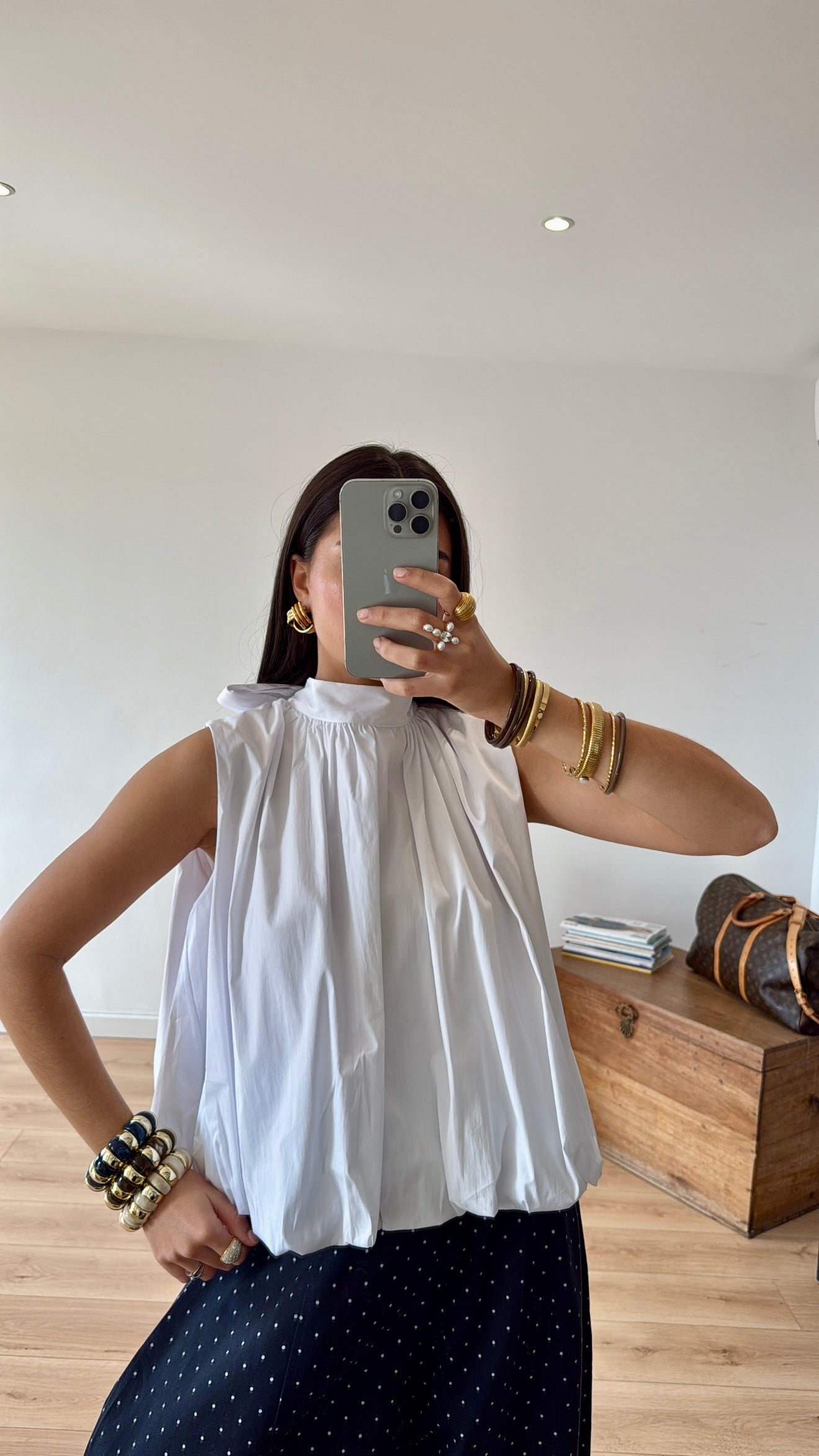 BLOUSE BLANCHE « REBECCA »