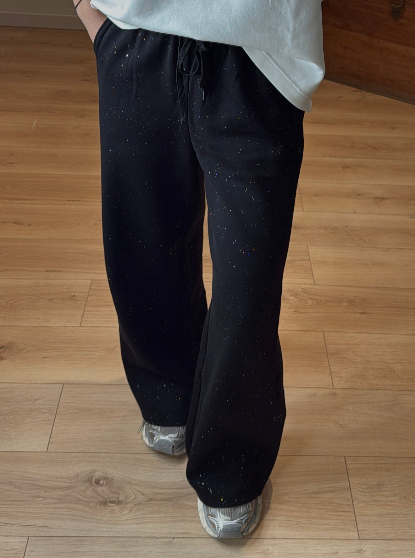 JOGGING À PAILLETTES "LOU'"