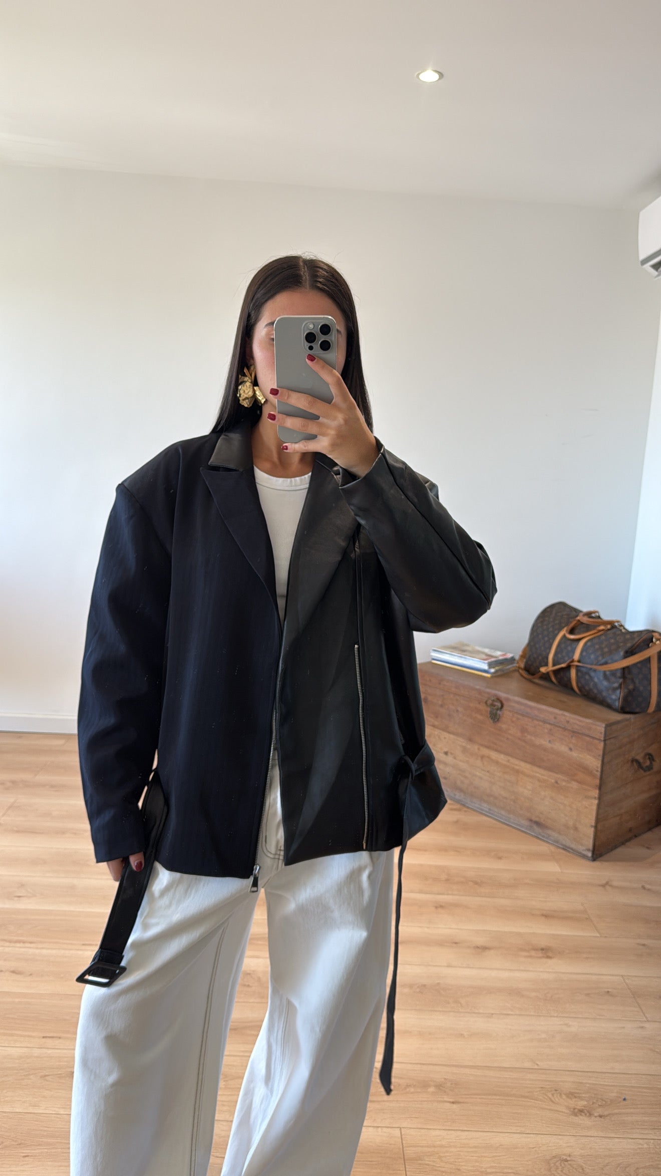 PERFECTO - BLAZER "CAM" en bi-matière