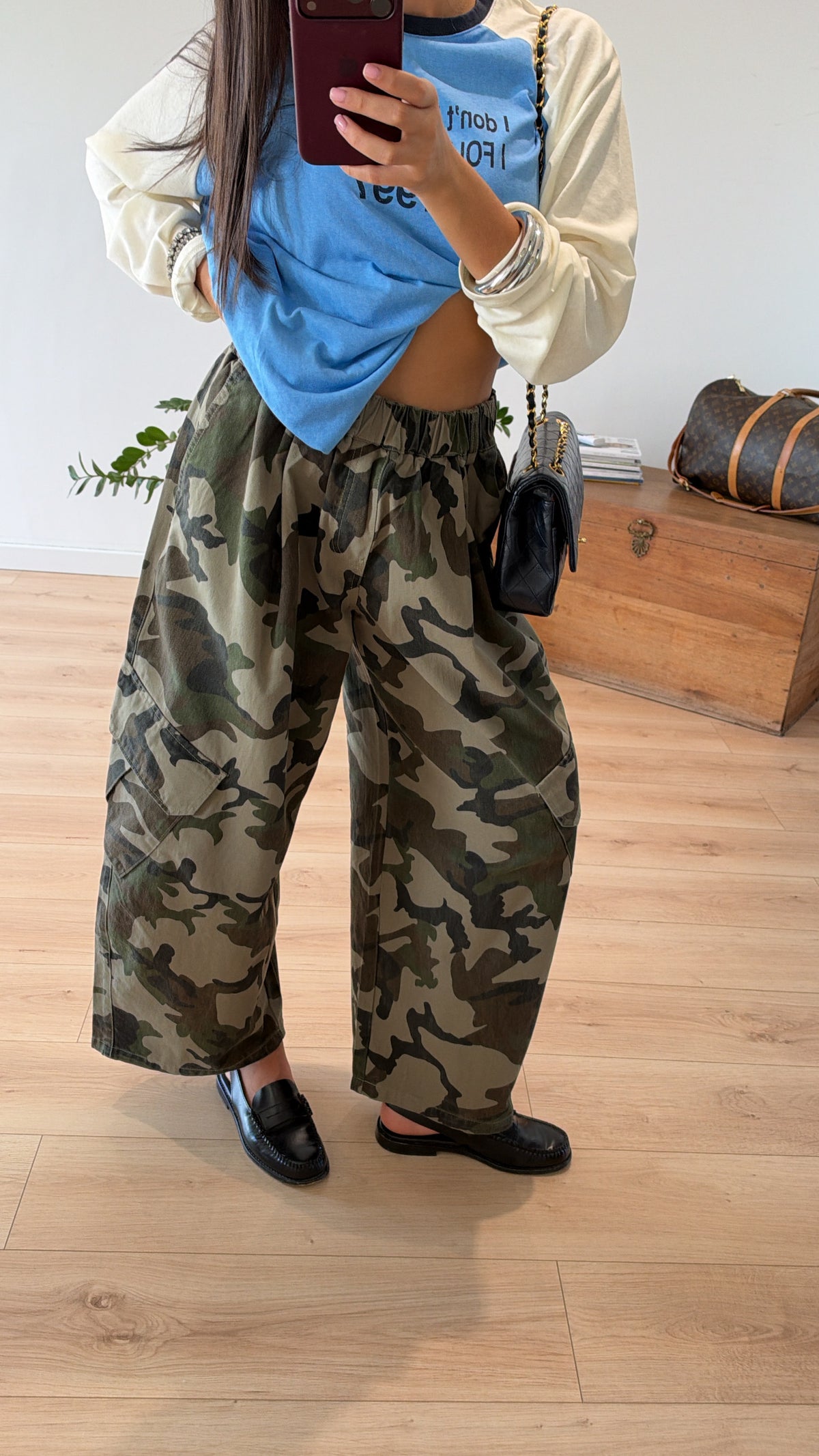 PANTALON "LOLA" MILITAIRE