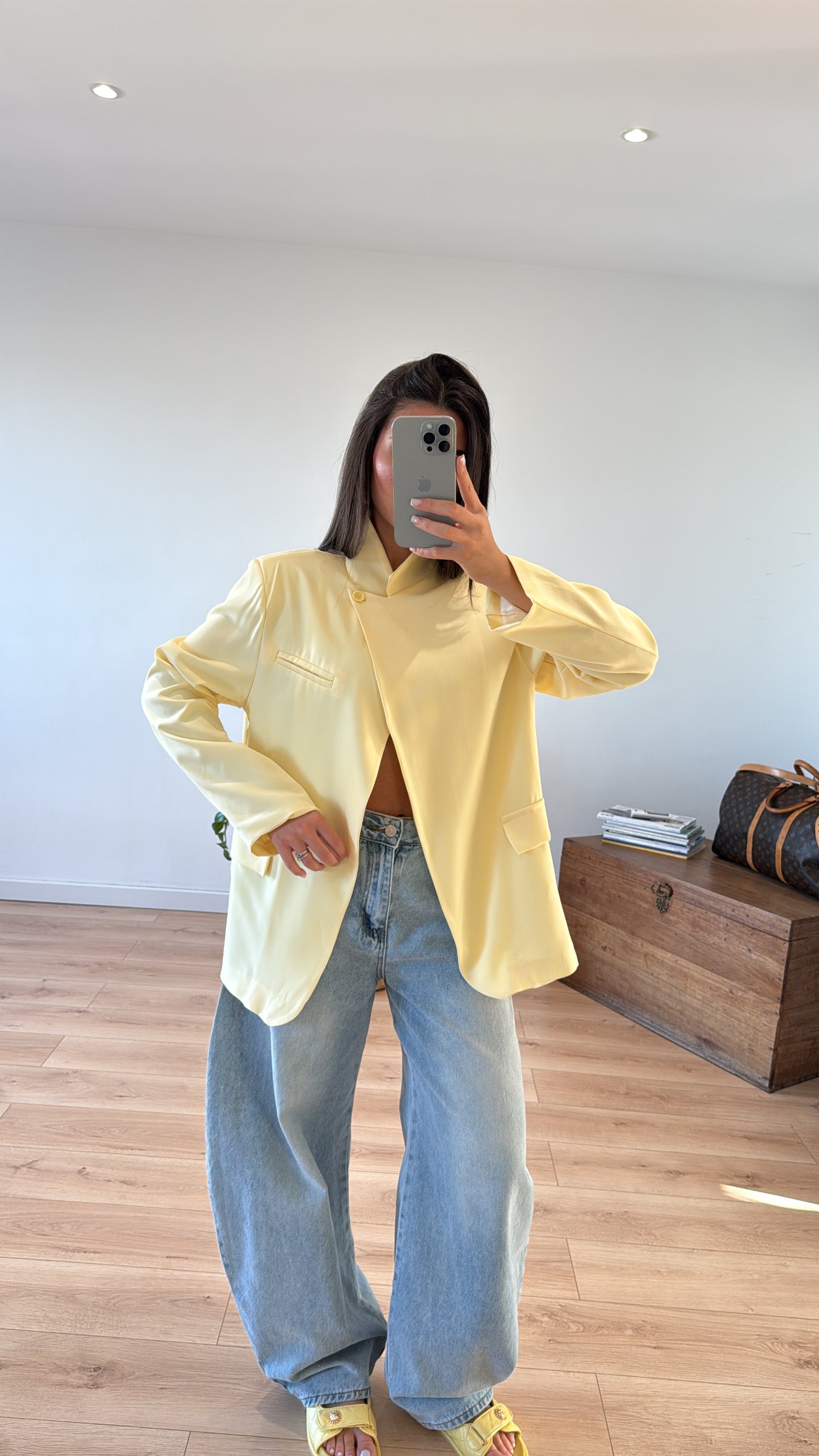BLAZER « ROMÉO » JAUNE