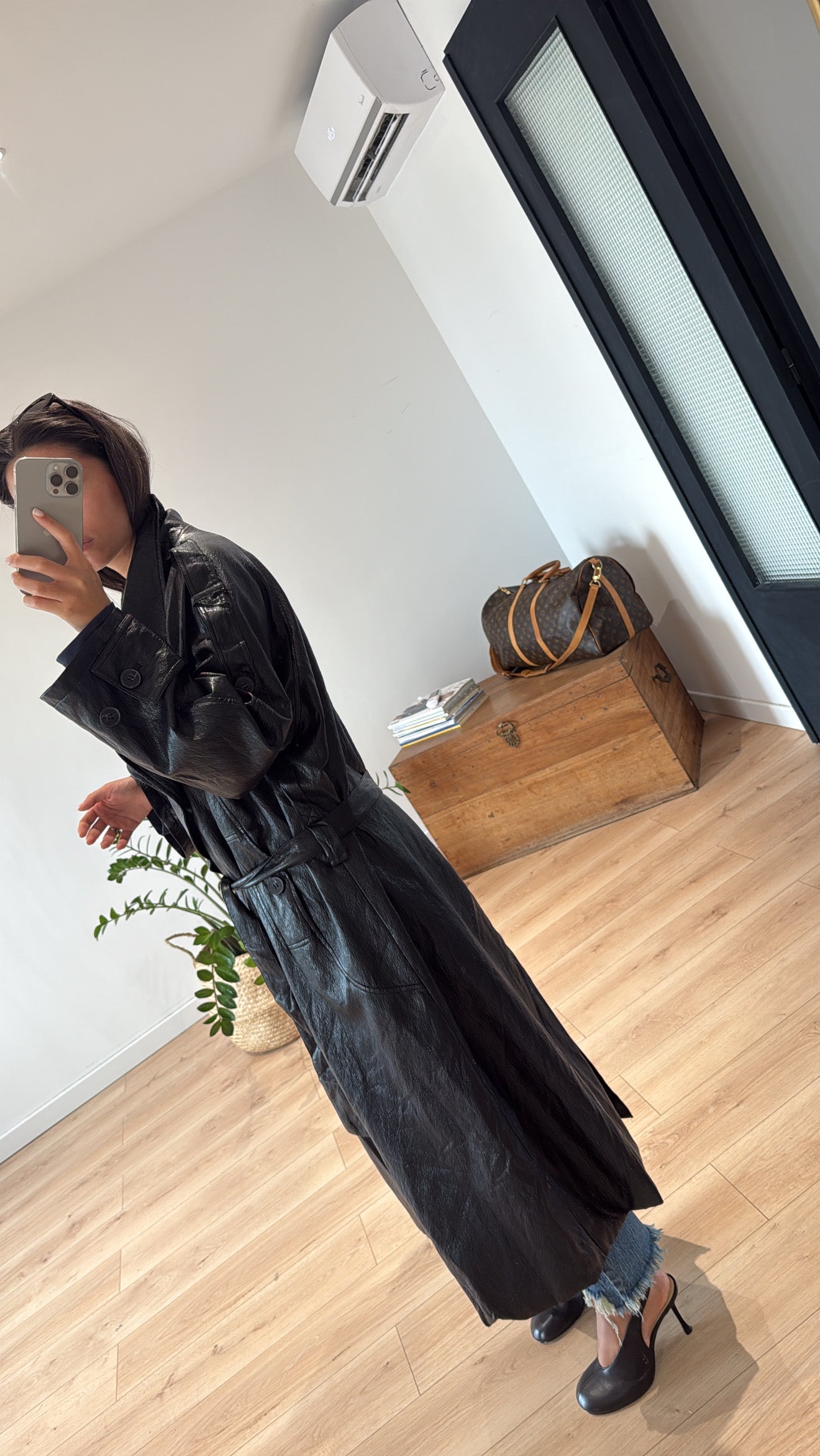 TRENCH NOIR « FRED »