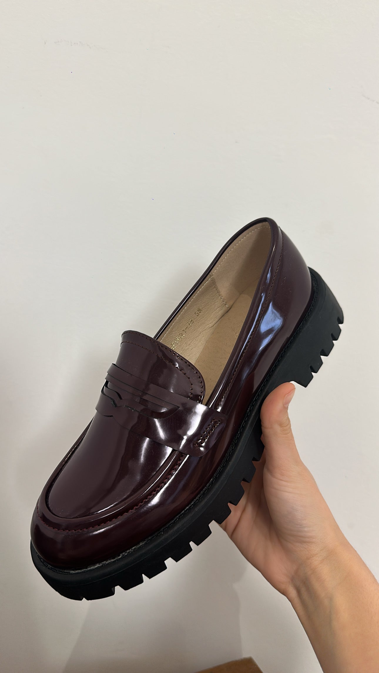 Mocassins "Kim" Bordeaux