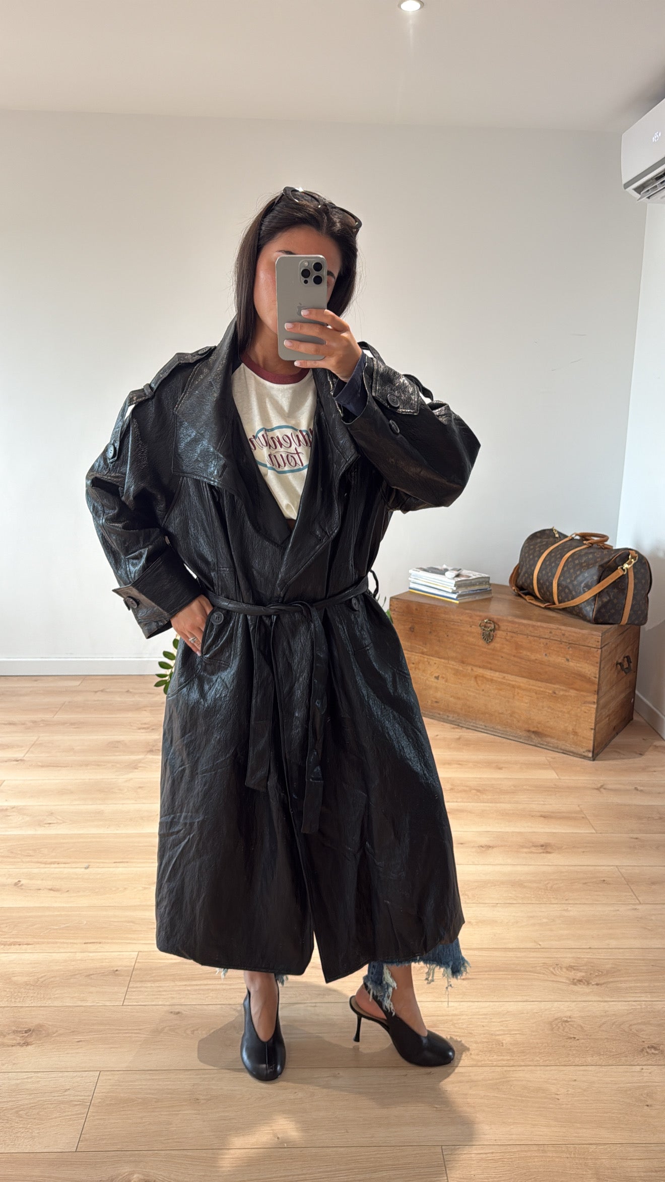 TRENCH NOIR « FRED »