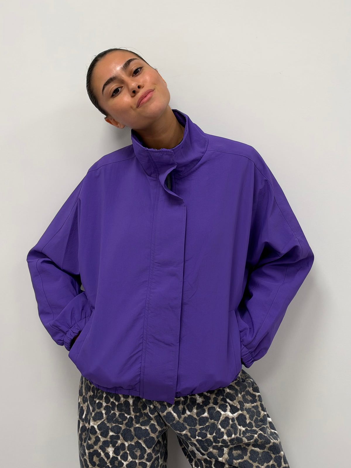 VESTE VIOLETTE « SERENA »