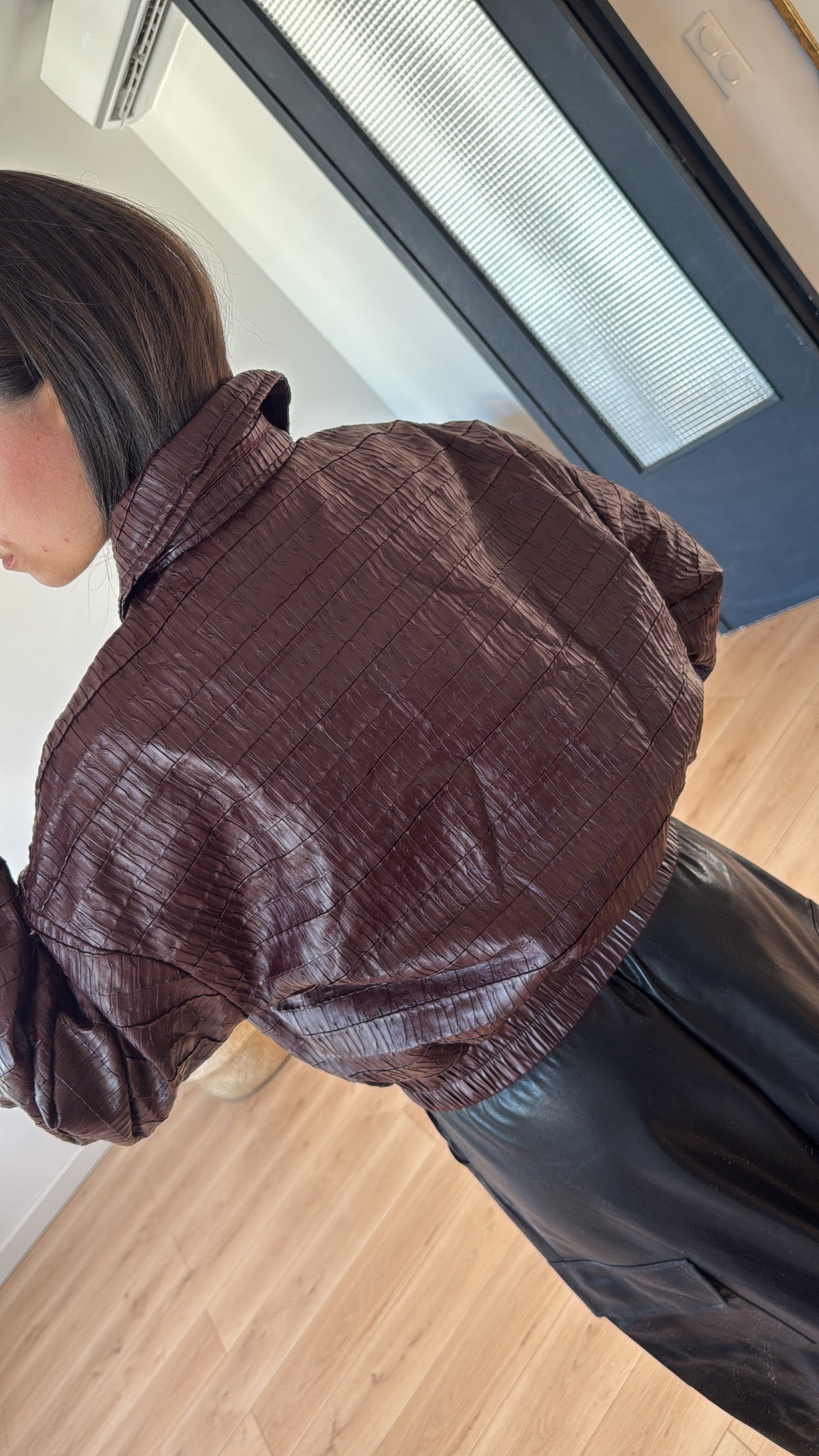 VESTE "HANNAH" BORDEAUX