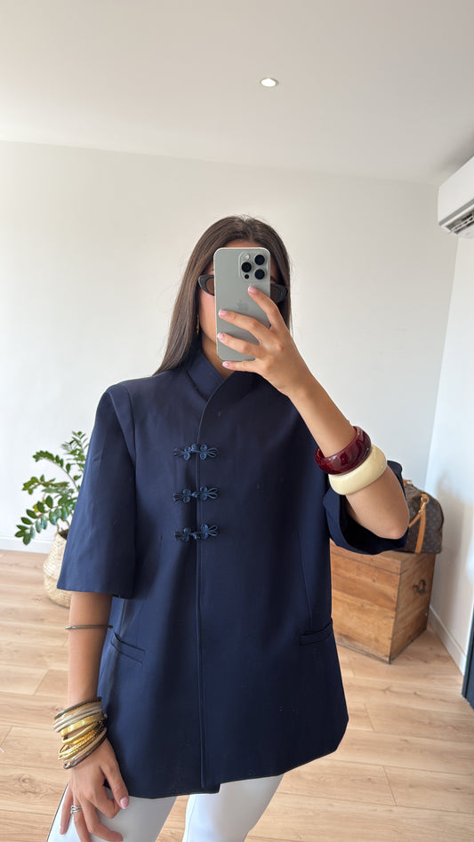BLAZER BLEU MARINE "LOUISE"