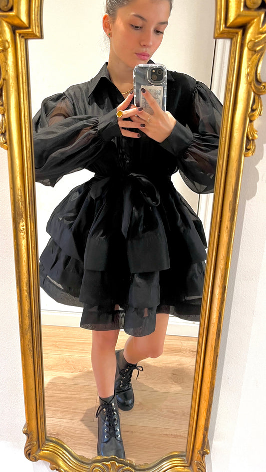 Robe « Lily »  noir