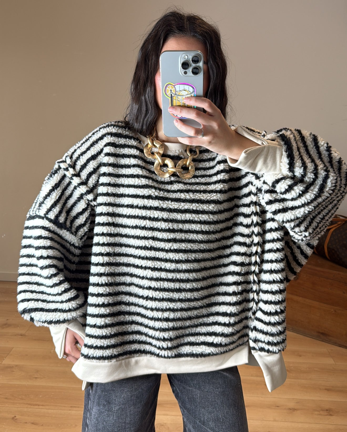 PULL "LORIANE" À RAYURES EXPÉDITION 08/12