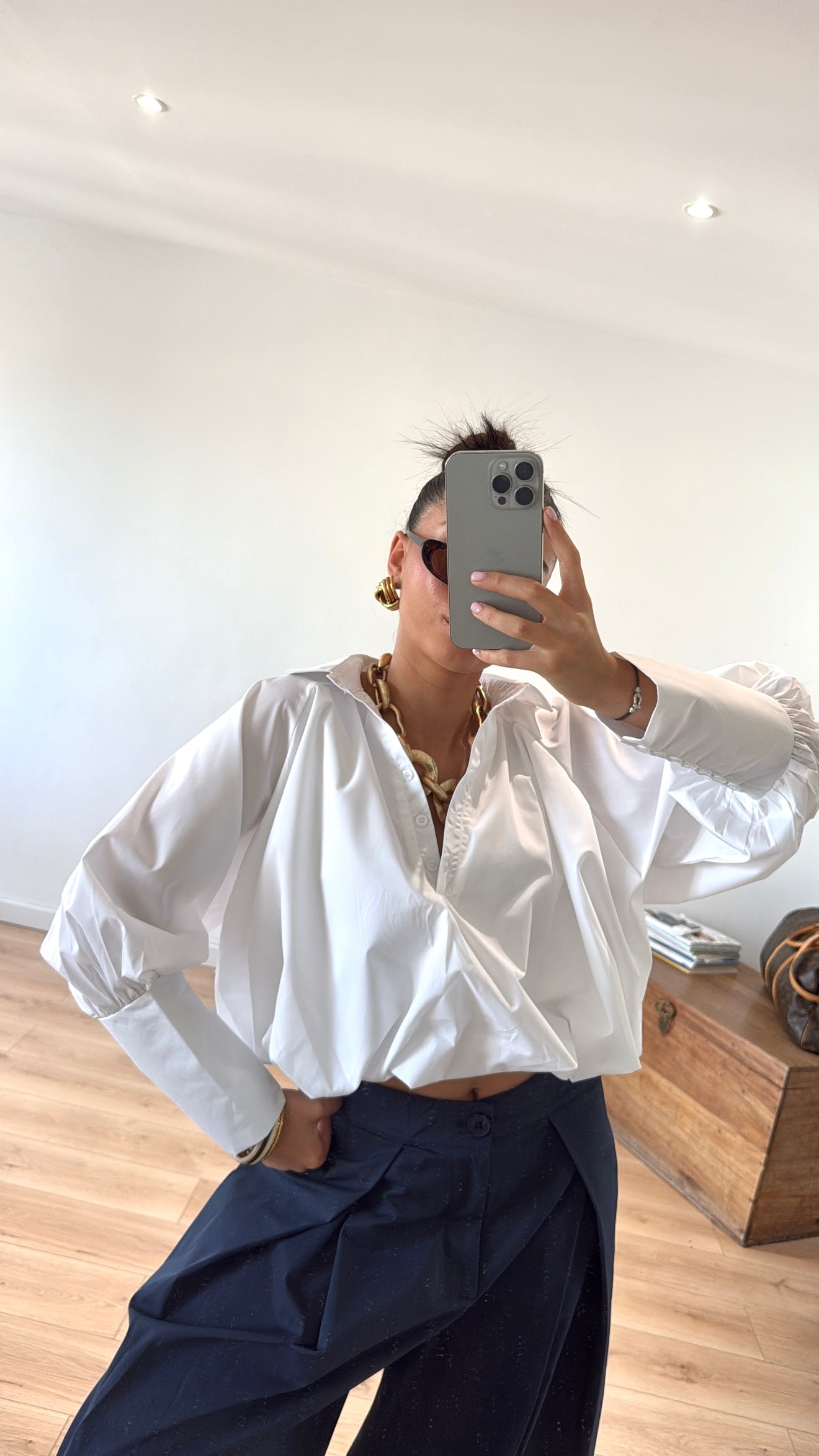 CHEMISE BLANCHE "ROMY"
