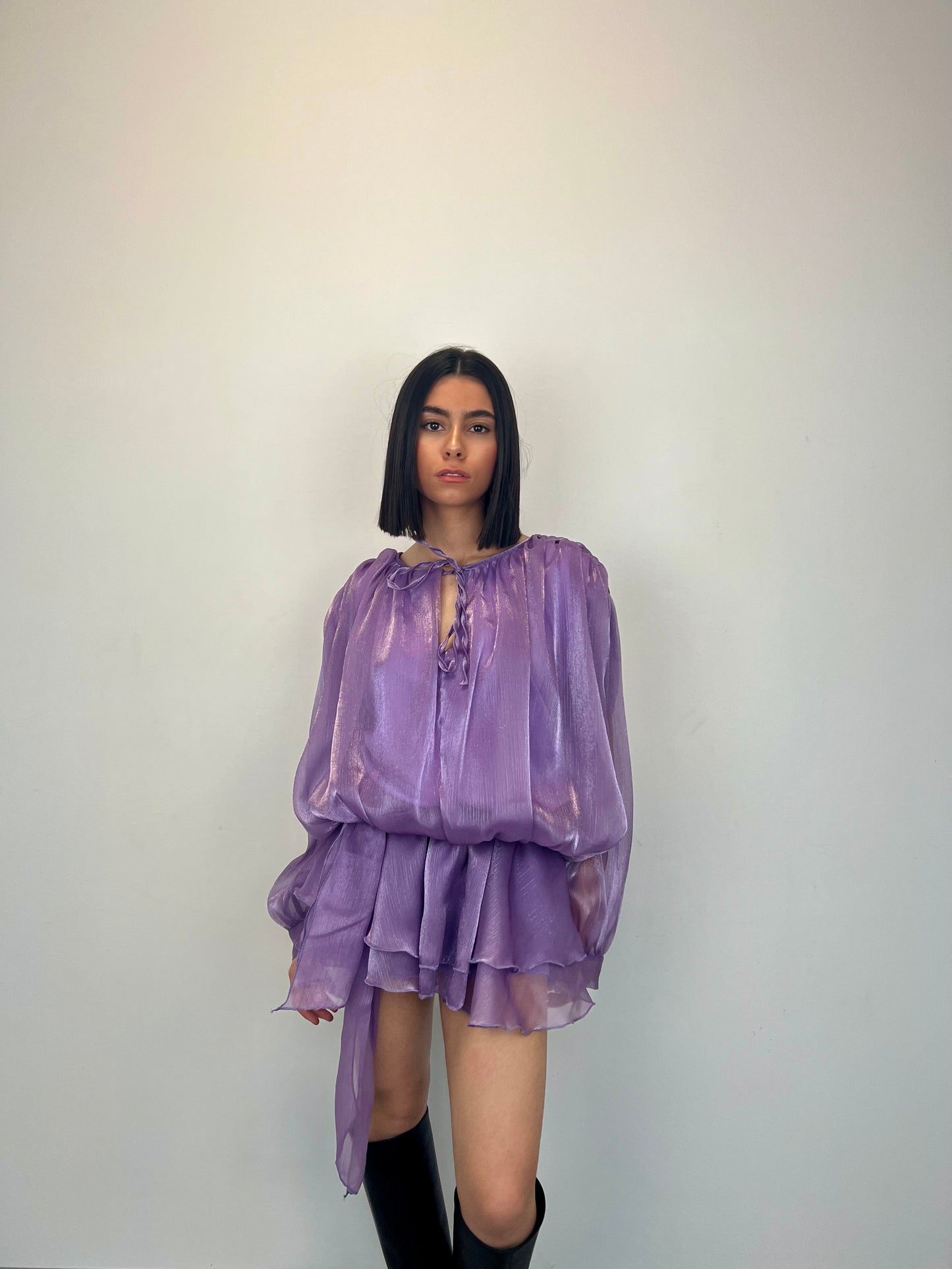 Robe « MEI » Lilas
