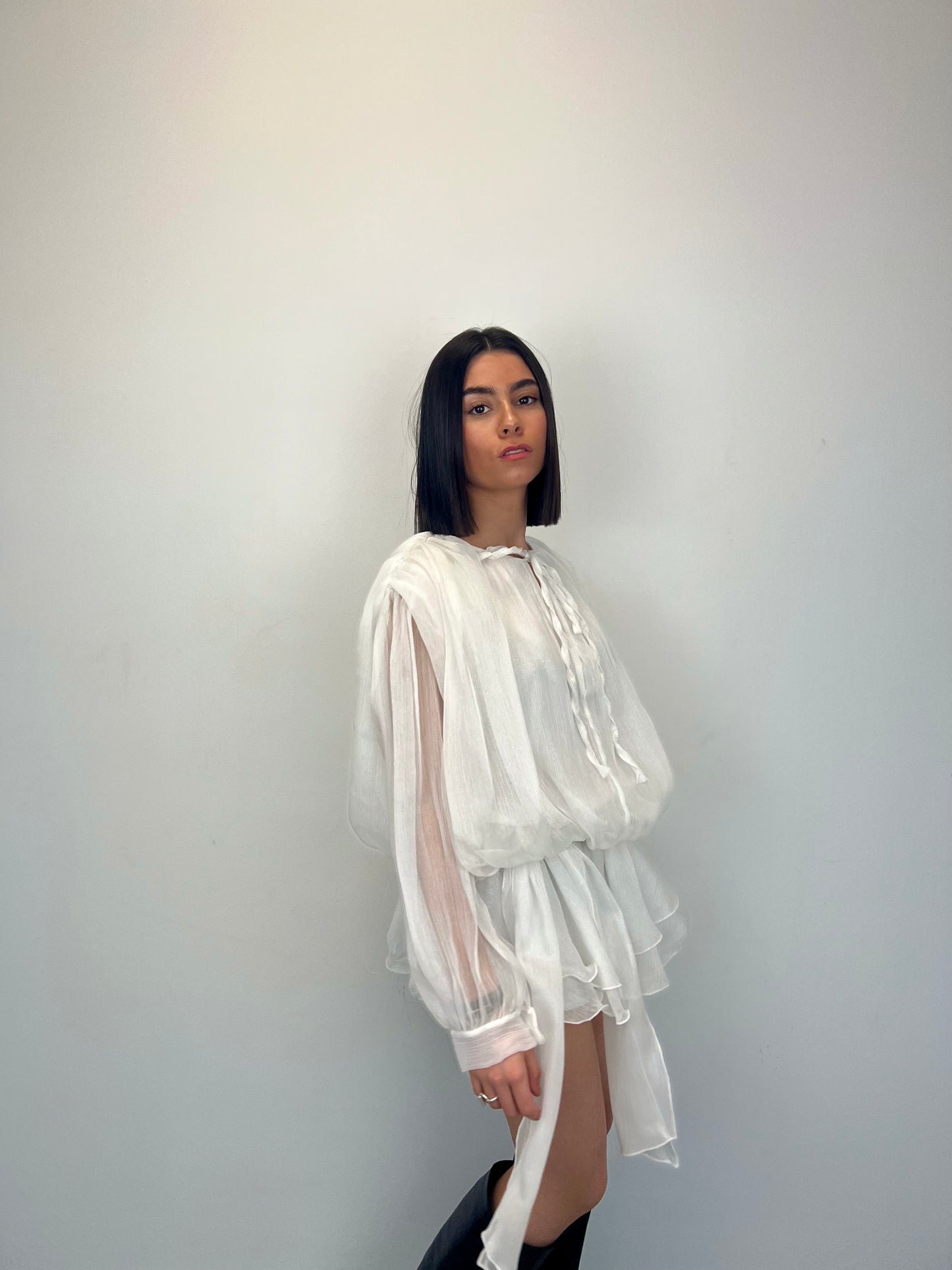 Robe « MEI » Blanche