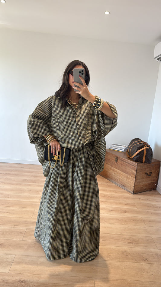 ENSEMBLE MARRON « PAOLA » PRÉ COMMANDE 18/05