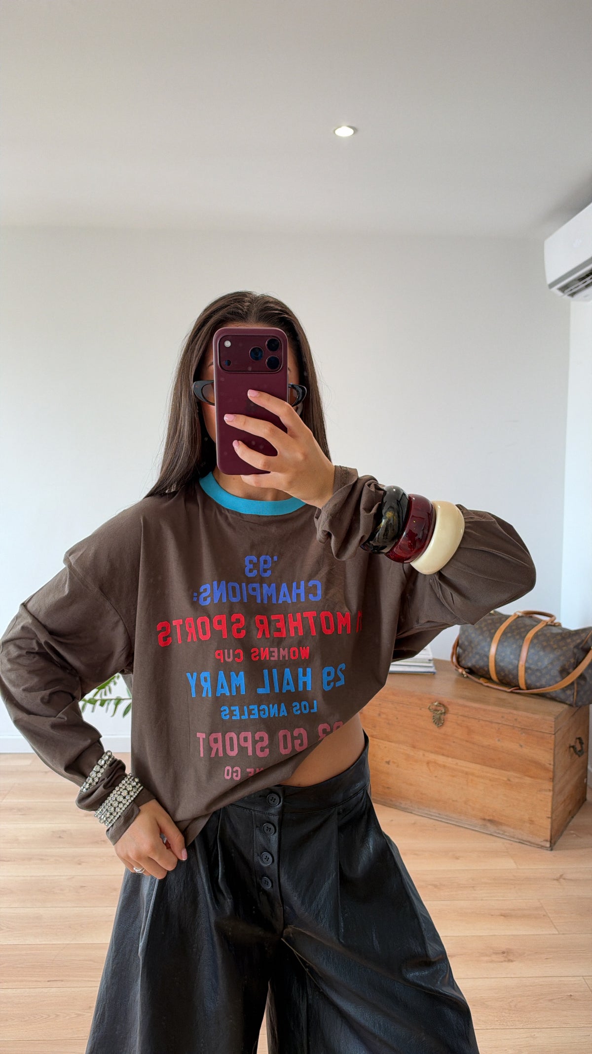 T-SHIRT "LOLITA" CHOCOLAT