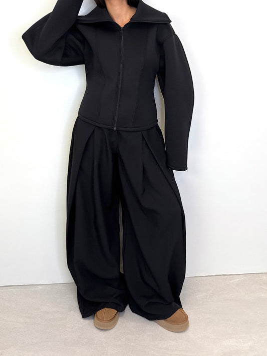 VESTE "CAMELIA" NOIR