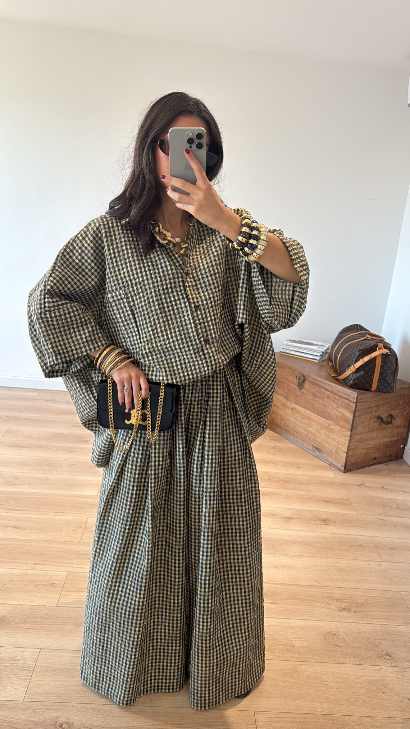 ENSEMBLE MARRON « PAOLA » PRÉ COMMANDE 18/05