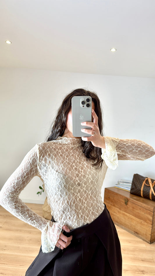 HAUT BEIGE « LORNA »