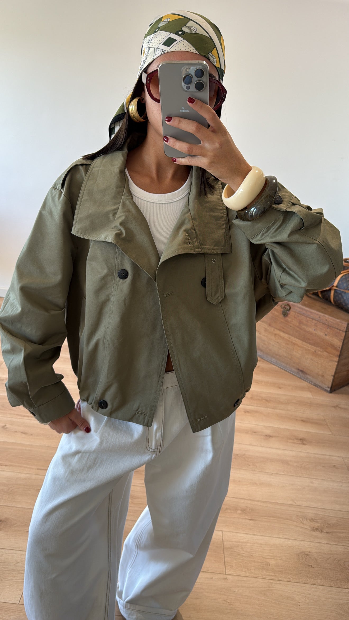TRENCH COURT "VIC" - KAKI