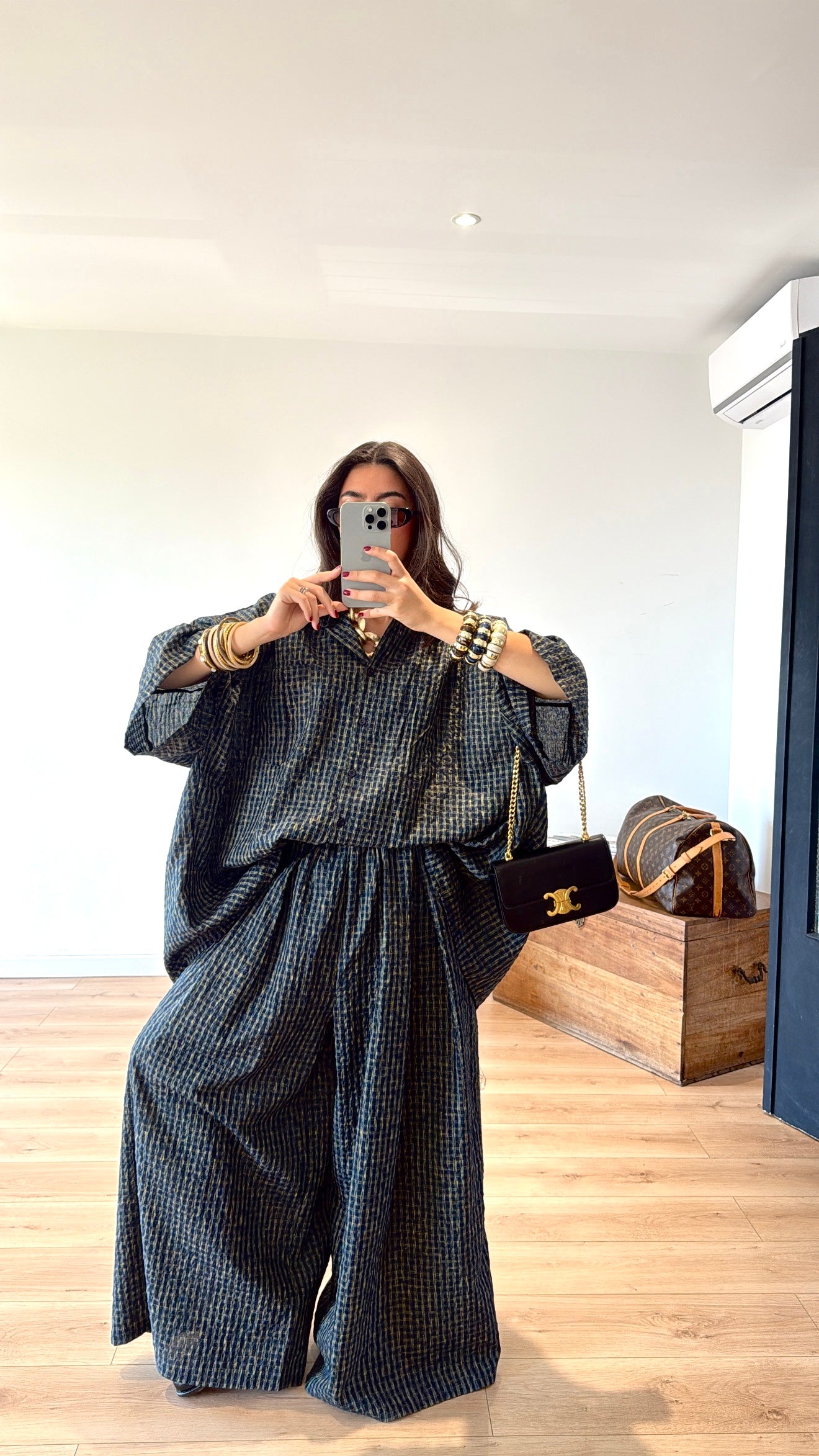 ENSEMBLE KAKI « PAOLA »
