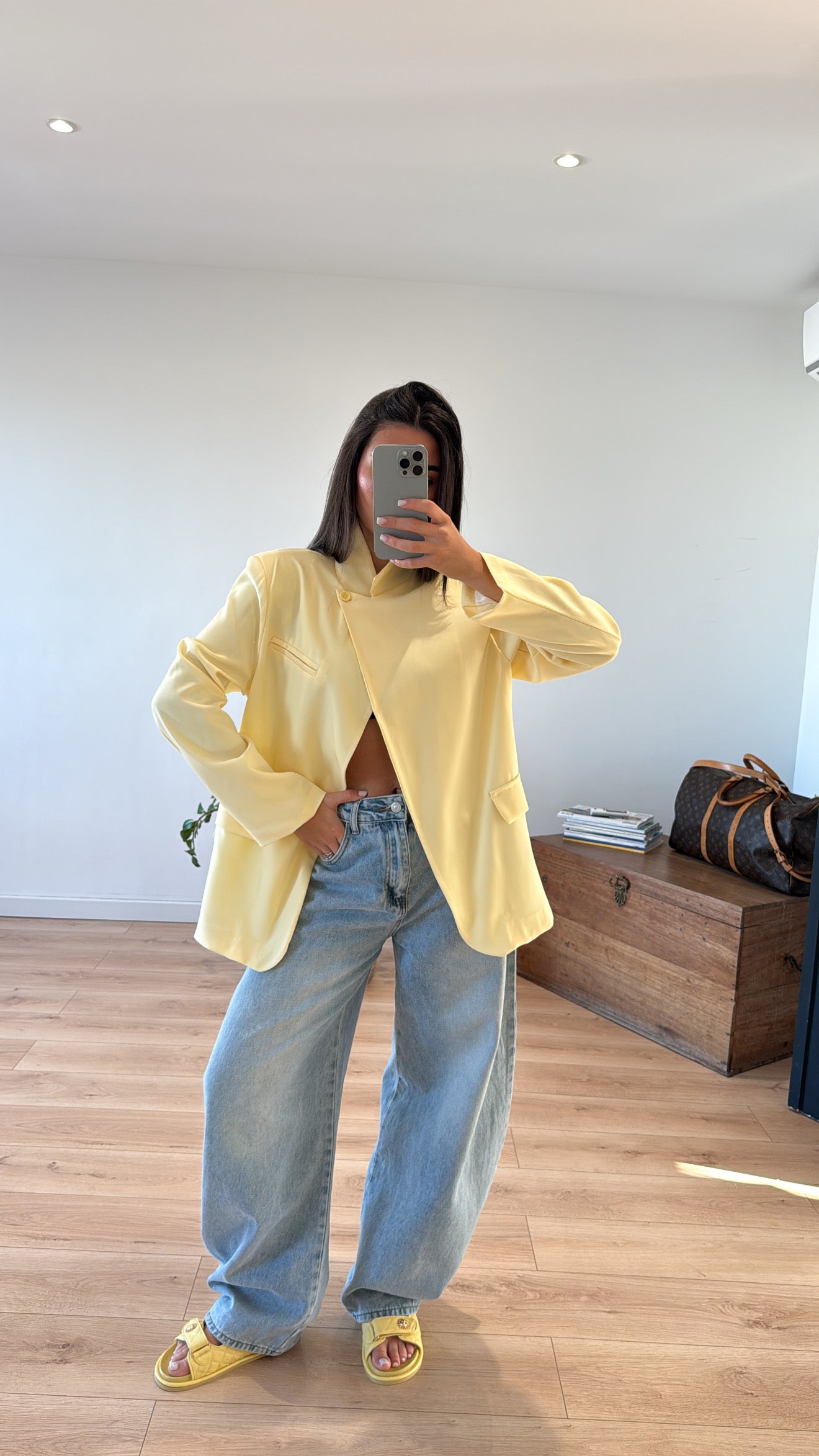 BLAZER « ROMÉO » JAUNE