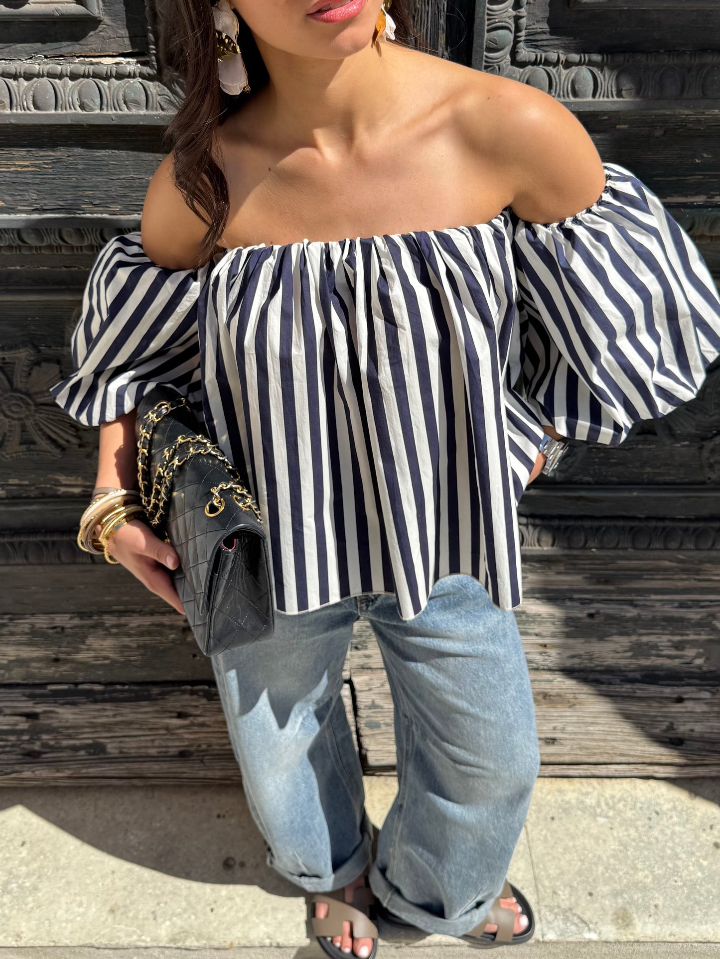 TOP « MAUD » BLANC