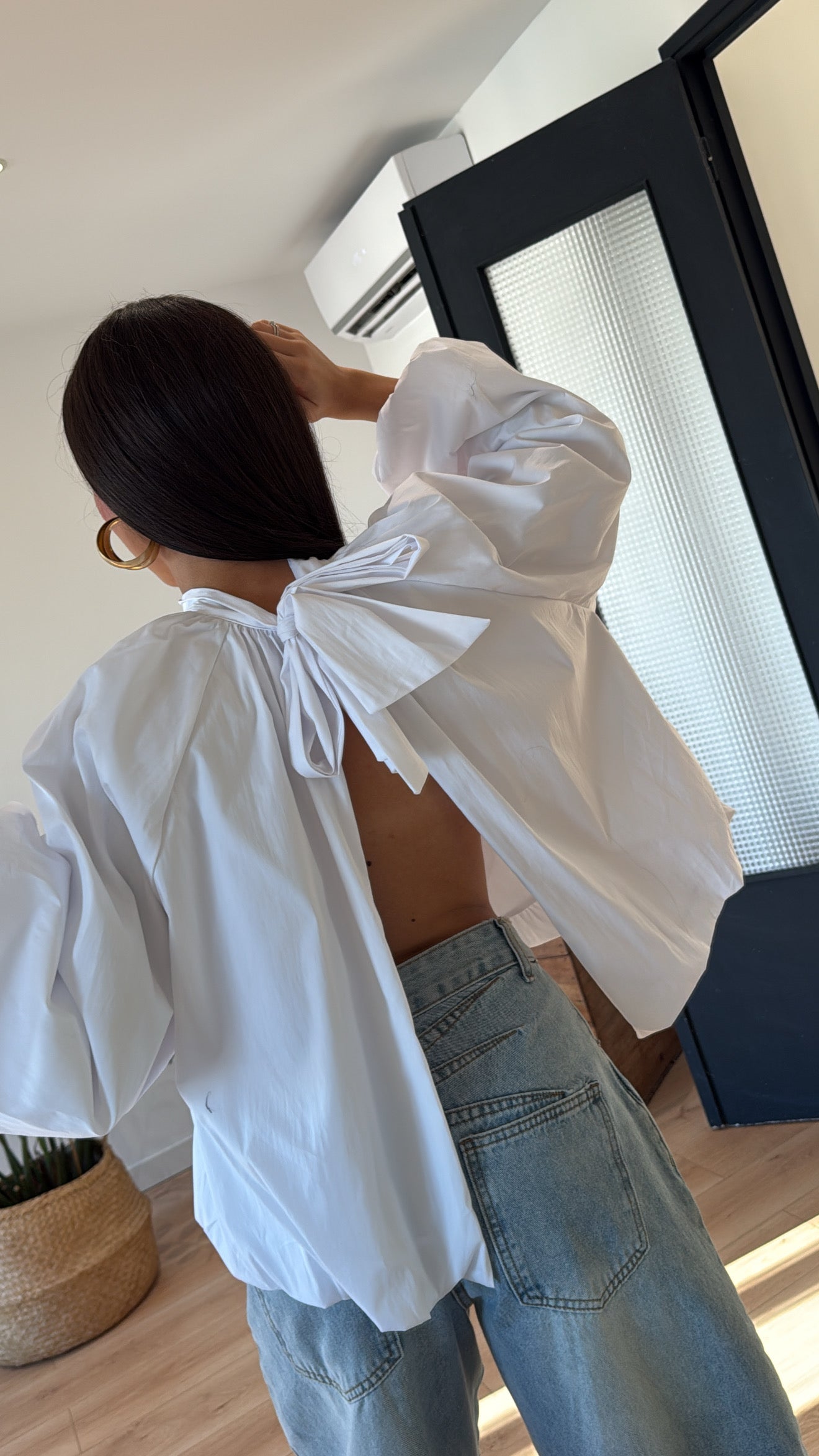 BLOUSE « CHARLES » BLANCHE