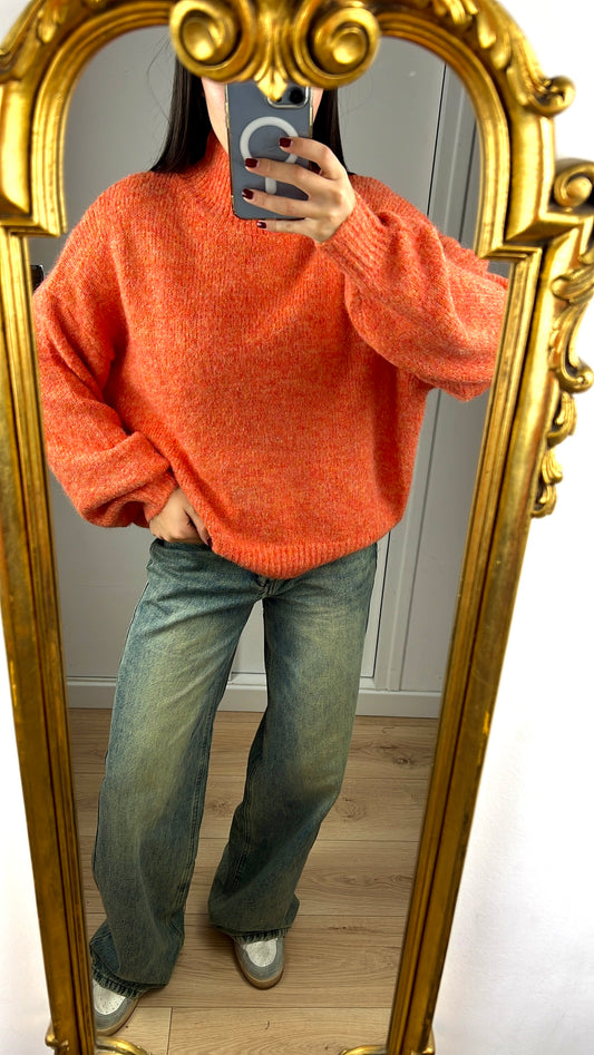 Pull corail "Noholita"