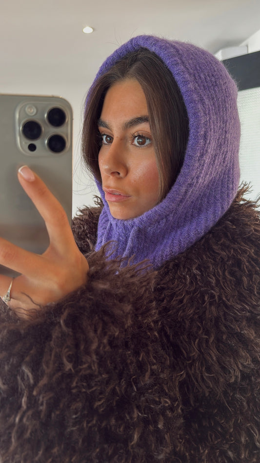 Cagoule Violette « Lily »