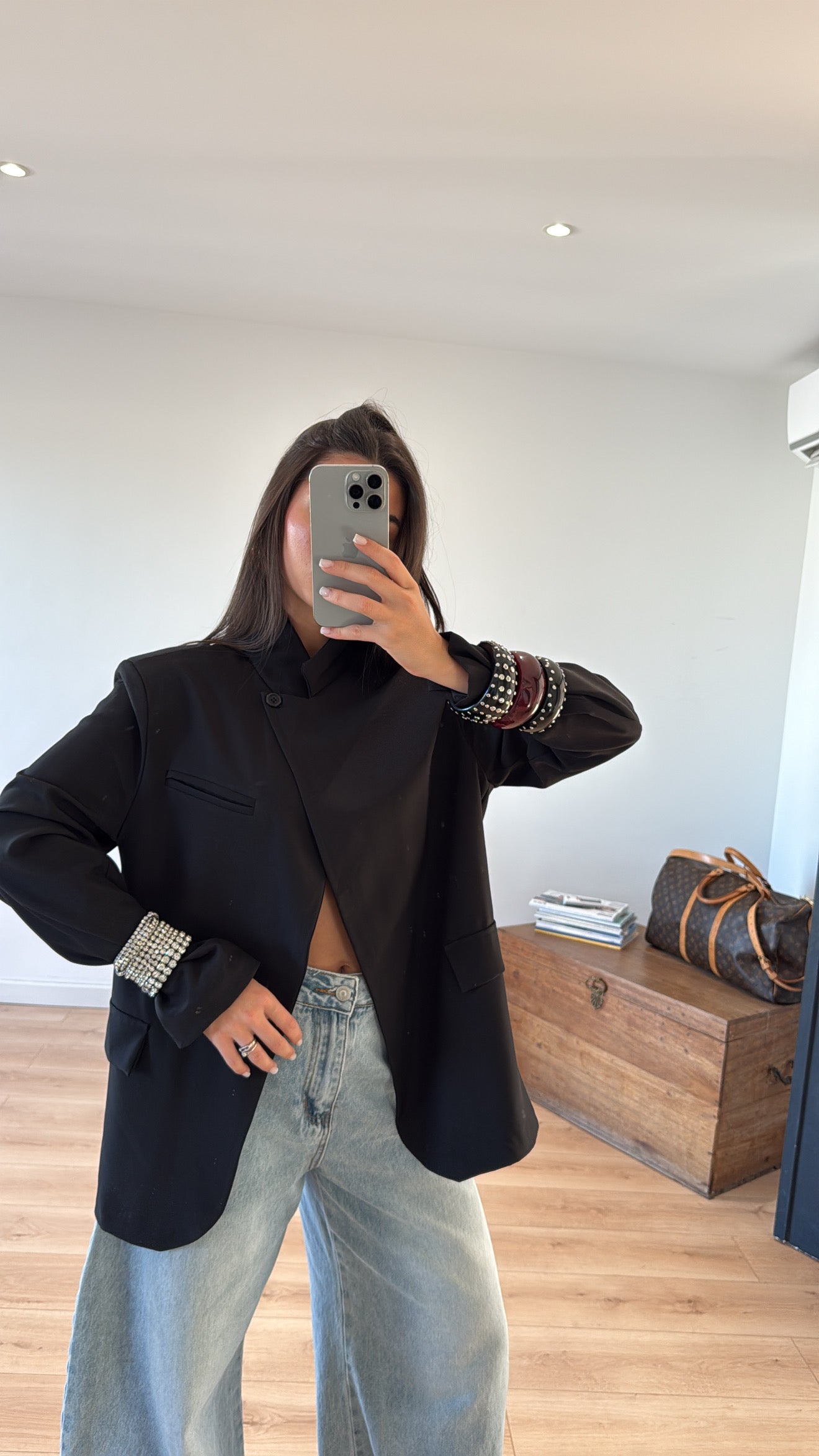 BLAZER « ROMÉO » NOIR