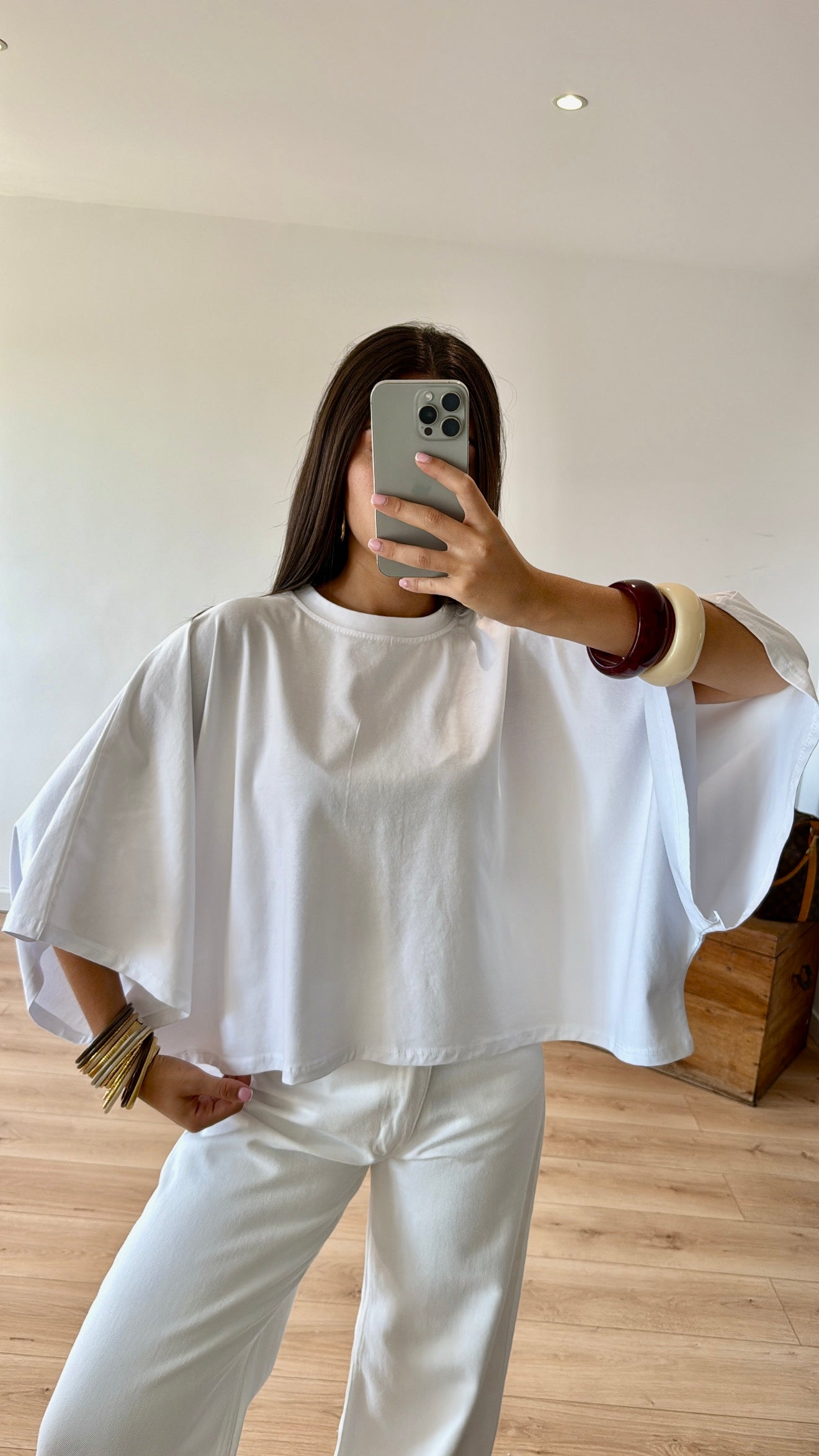 TOP BLANC "CHLOÉ"
