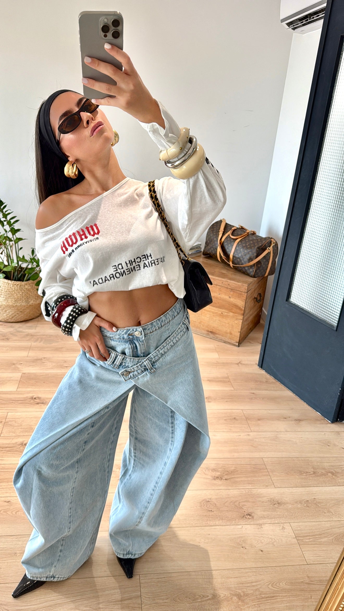 T-SHIRT "LOVE" BLANC