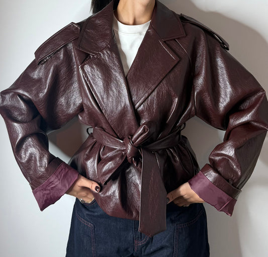Veste "Lesia" BORDEAUX