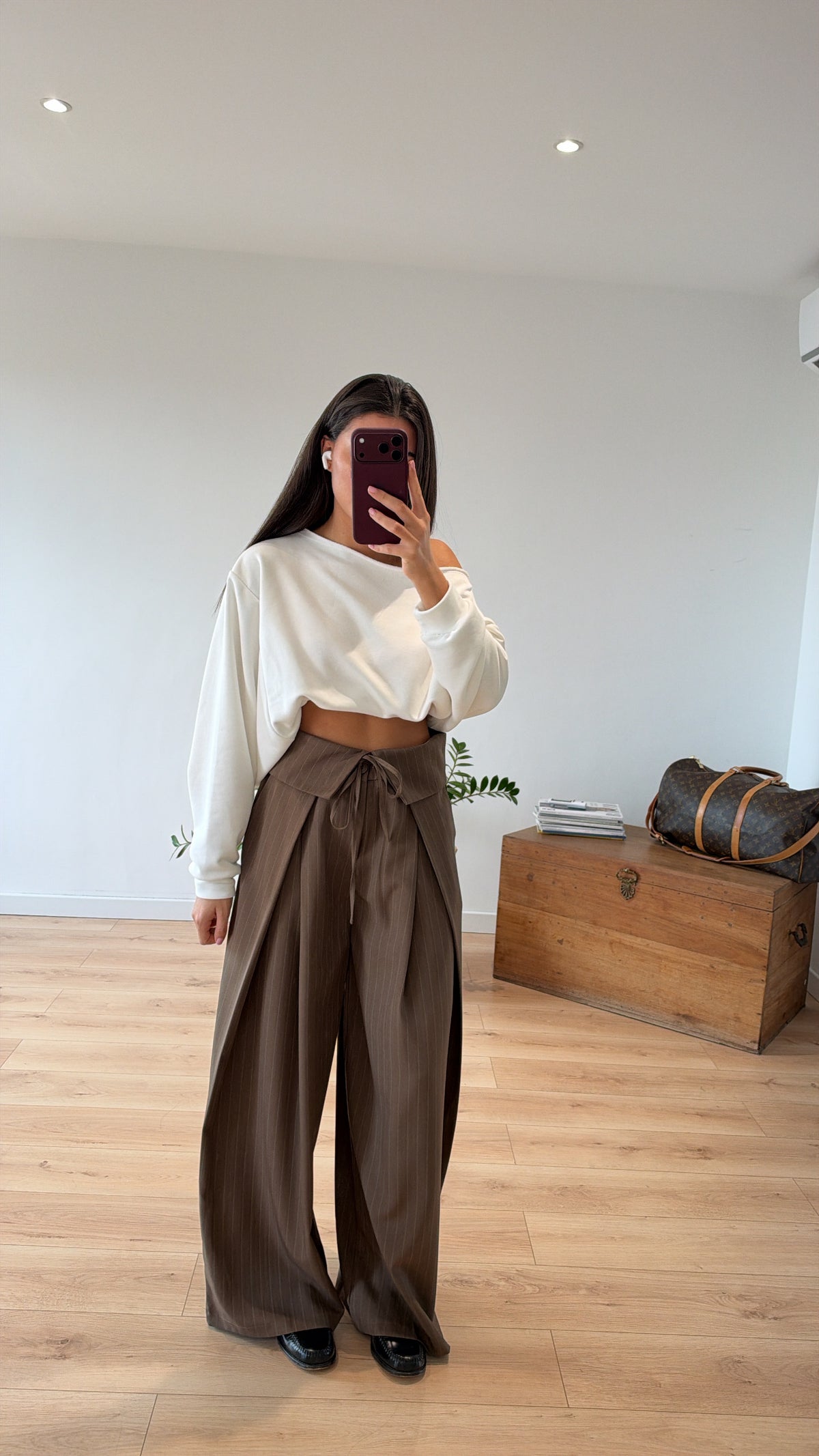 PANTALON "FLAVIE" À RAYURES TAILLE S PRÉ COMMANDE 10jours