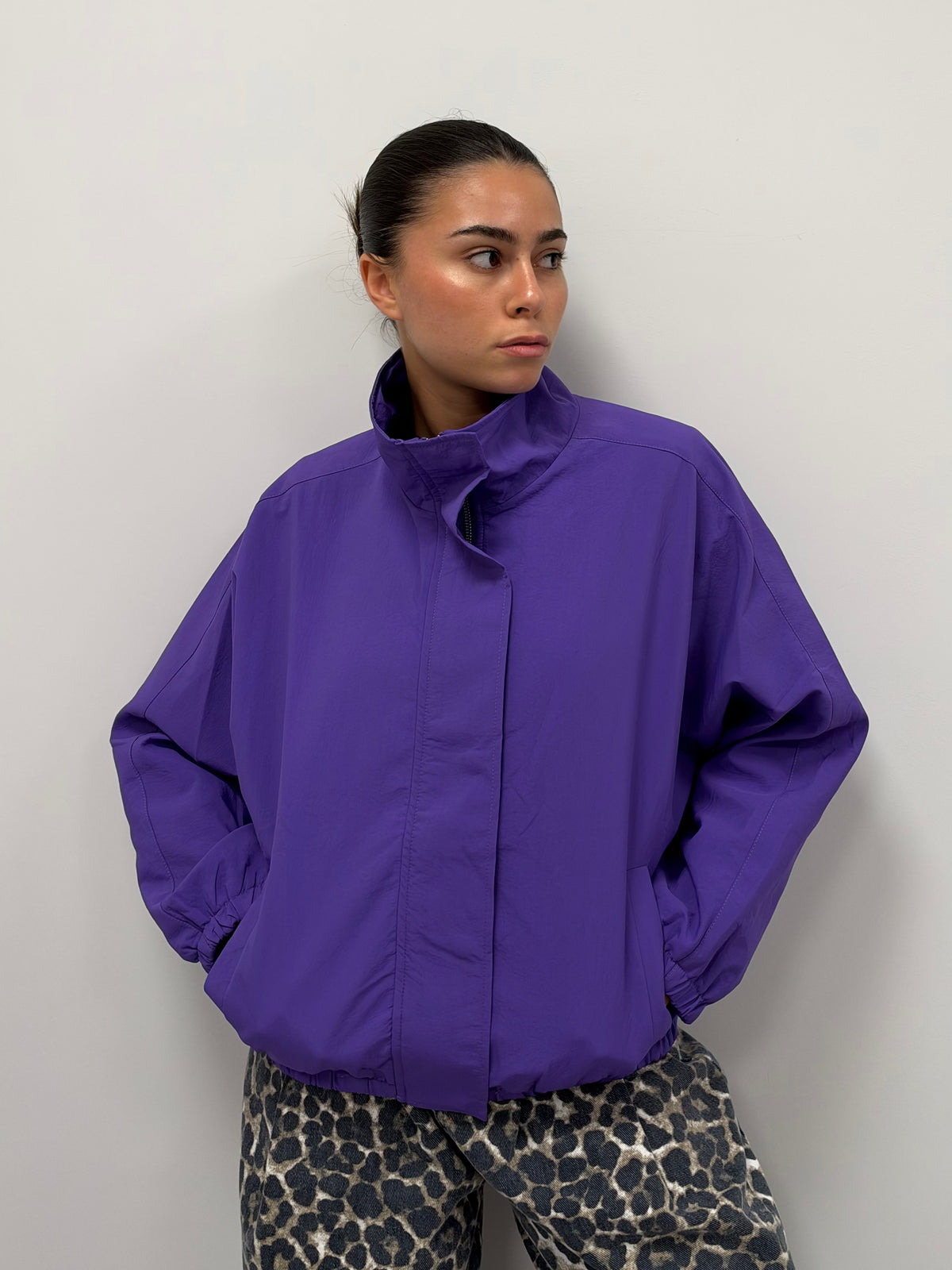VESTE VIOLETTE « SERENA »
